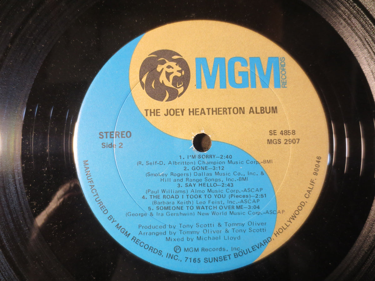 Joey Heatherton – The Joey Heatherton Album (1972) Vinyl LP