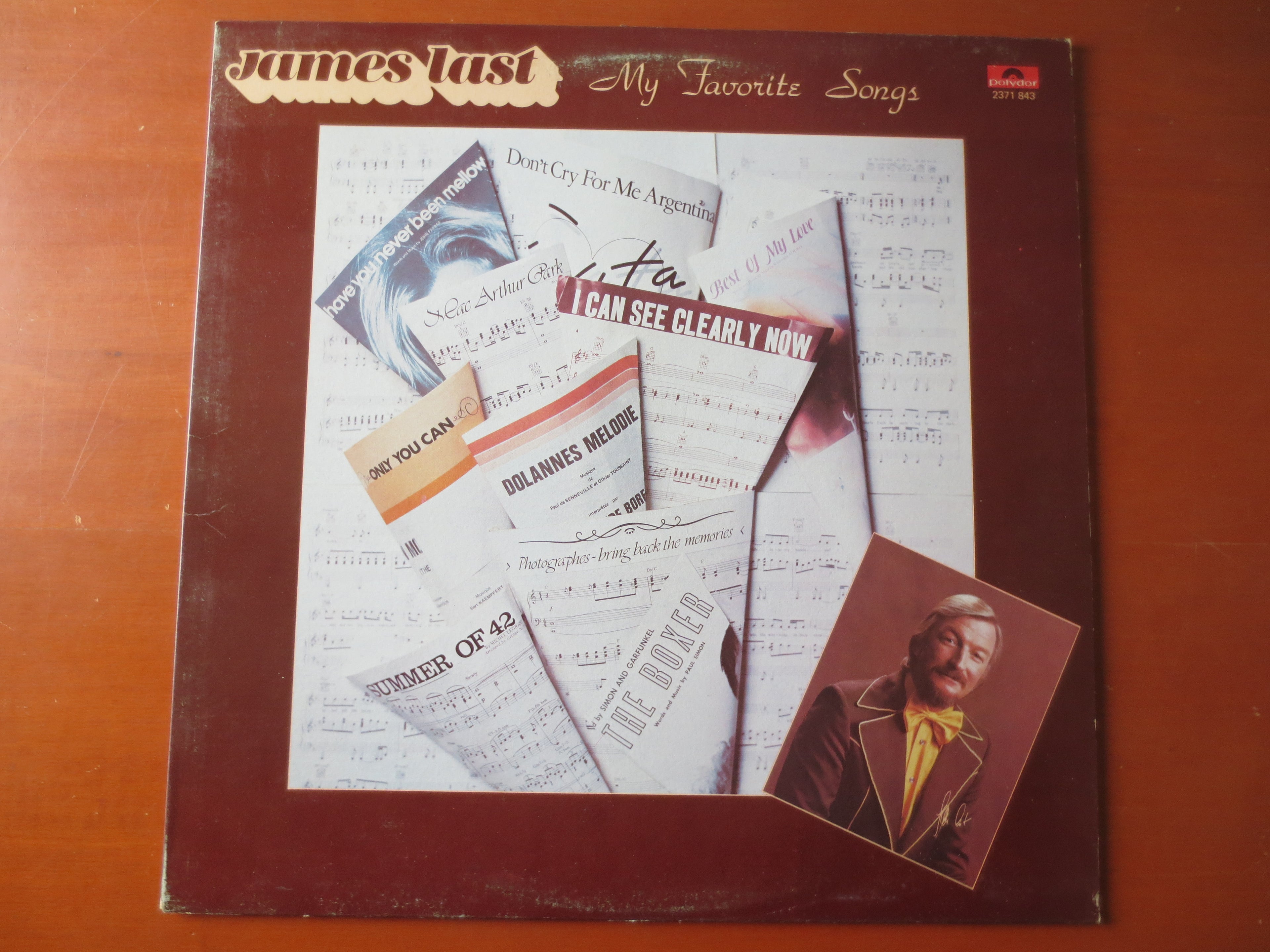 James Last – My Favorite Songs (1978) Vinyl LP