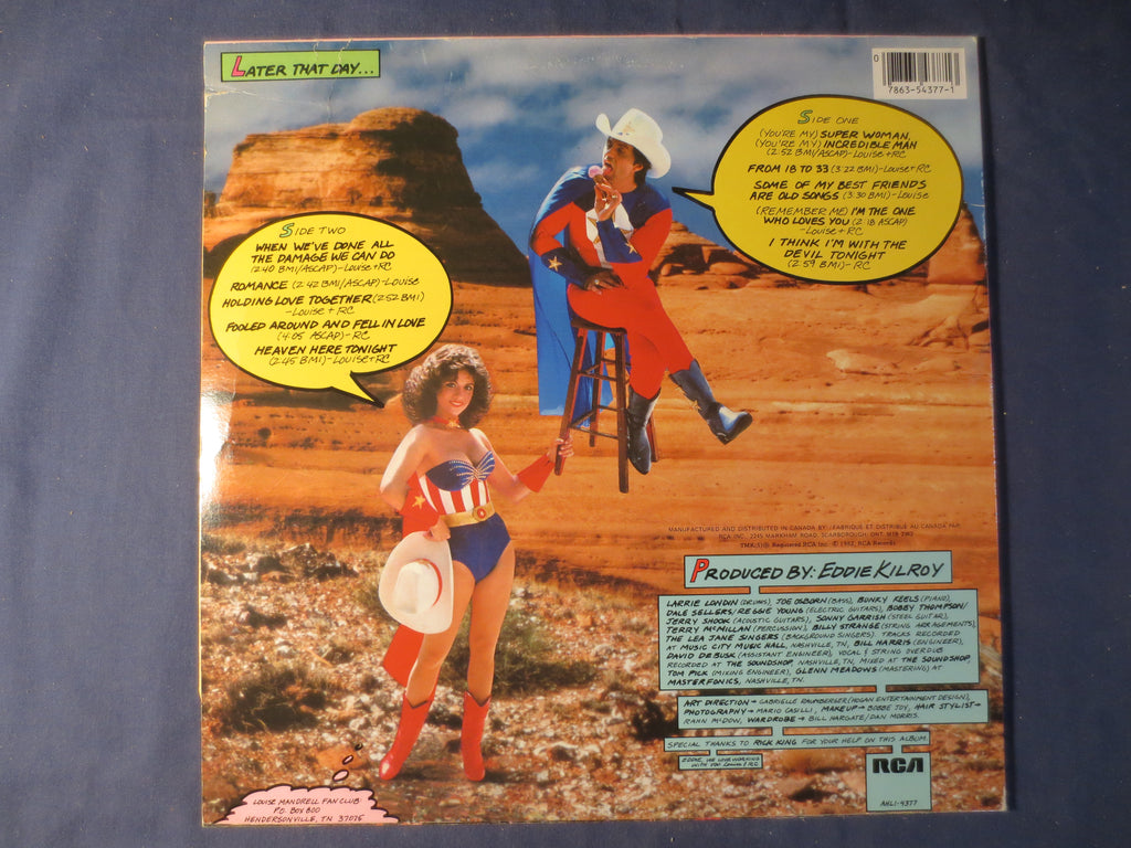 Louise Mandrell – Superwoman (1982) Vinyl LP