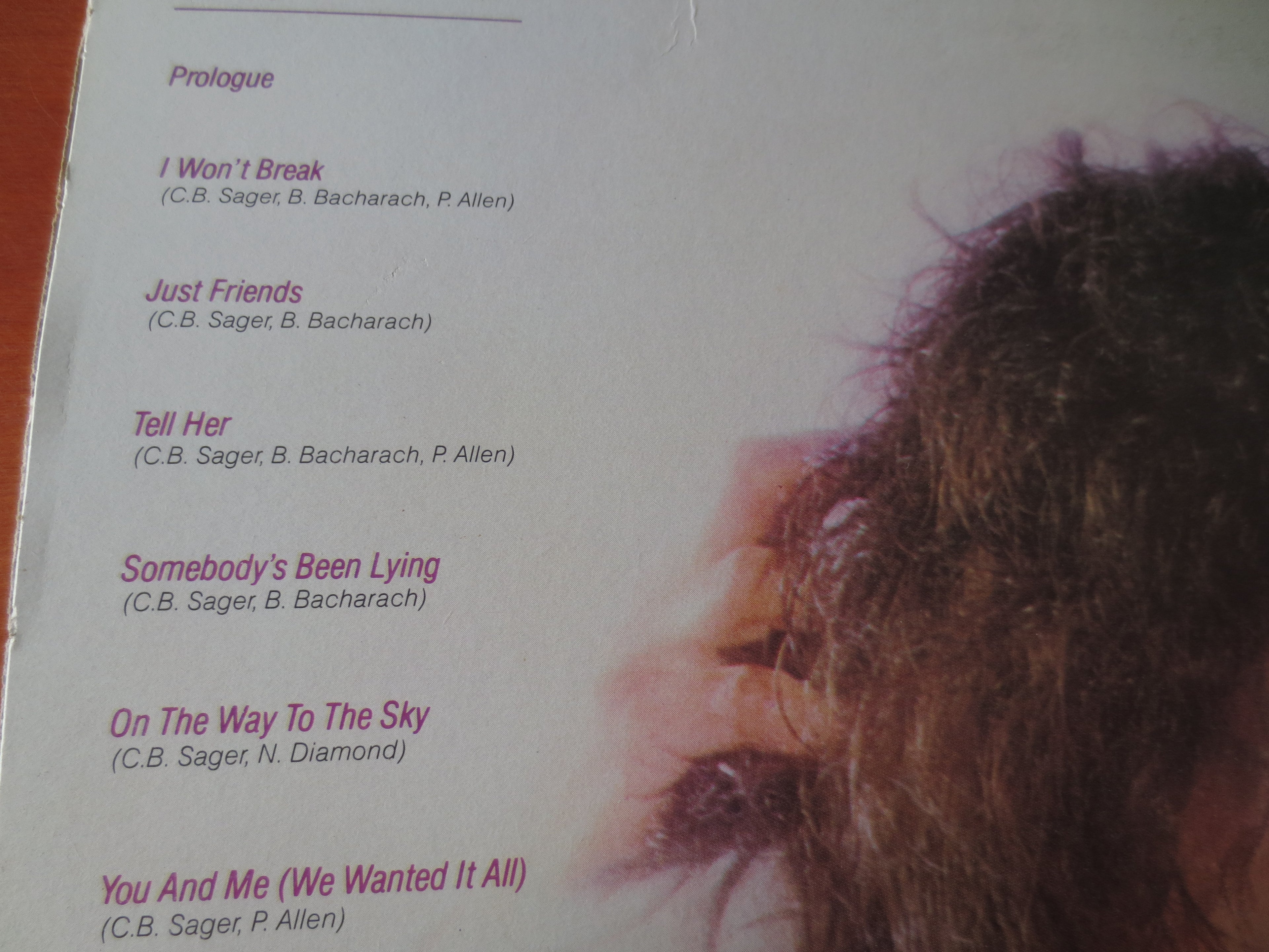 Carole Bayer Sager – Sometimes Late at Night (1981) Vinyl LP