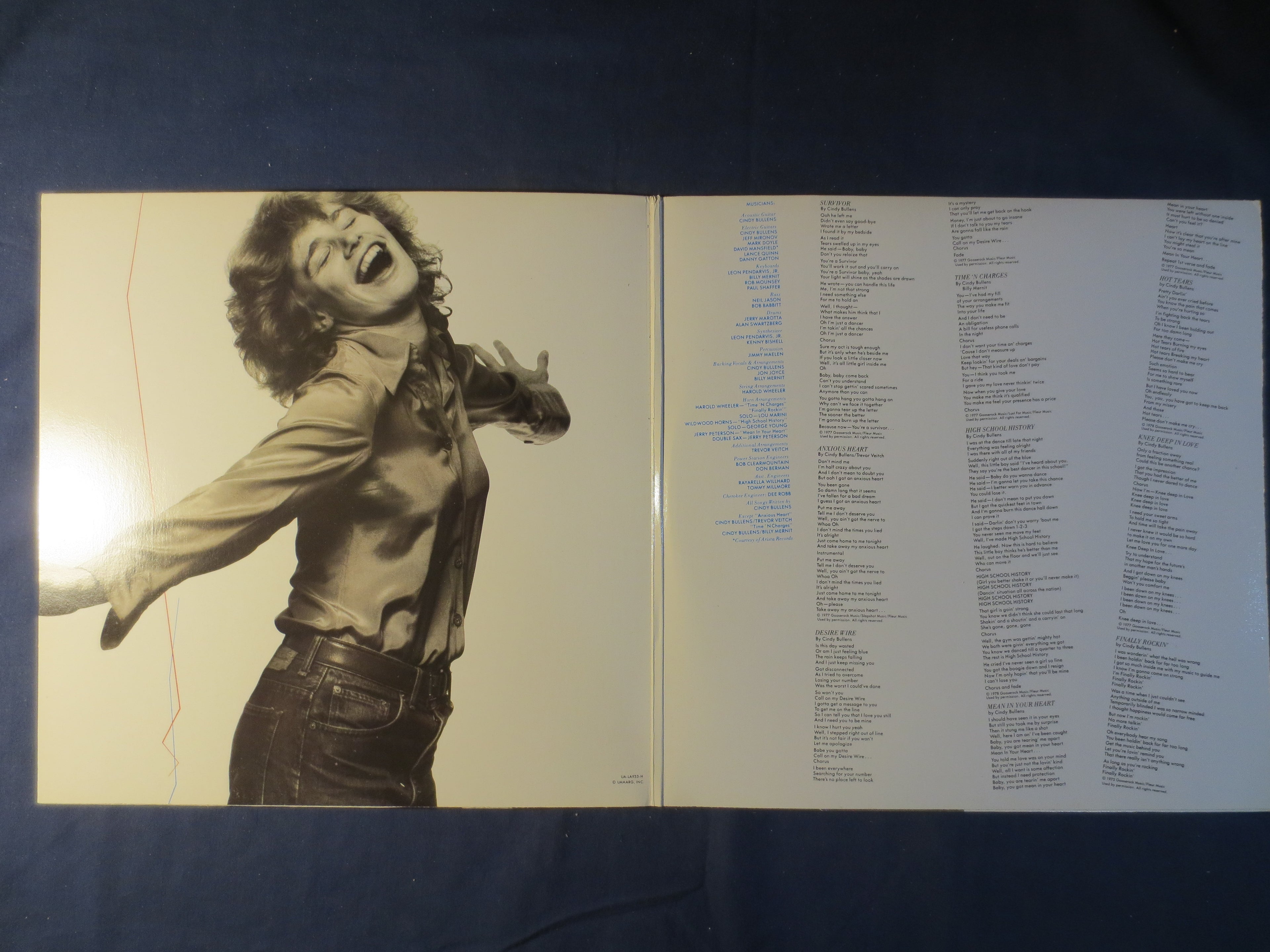 Cindy Bullens – Desire Wire (1978) Vinyl LP