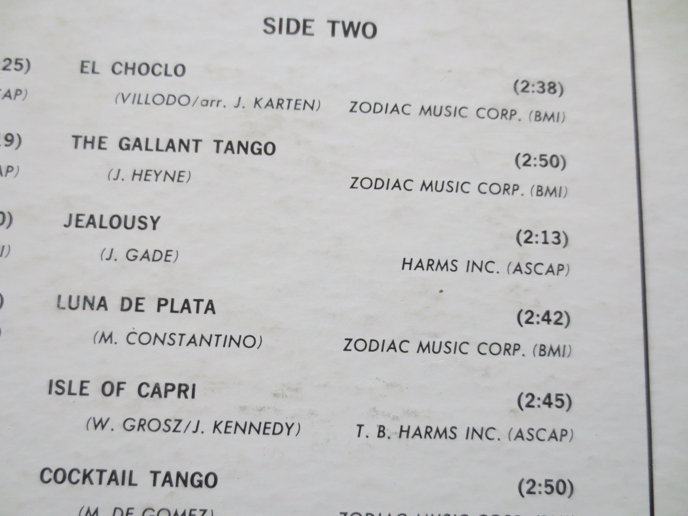 Roland Palette – Invitation to Tango (1960) Vinyl LP