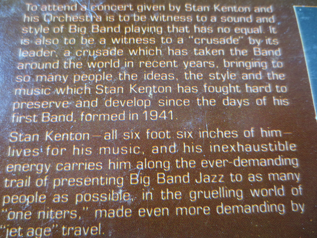 Stan Kenton – Live in Europe (1976) Vinyl LP