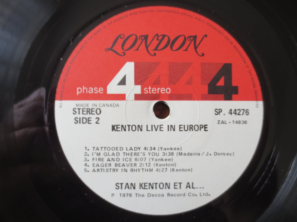 Stan Kenton – Live in Europe (1976) Vinyl LP