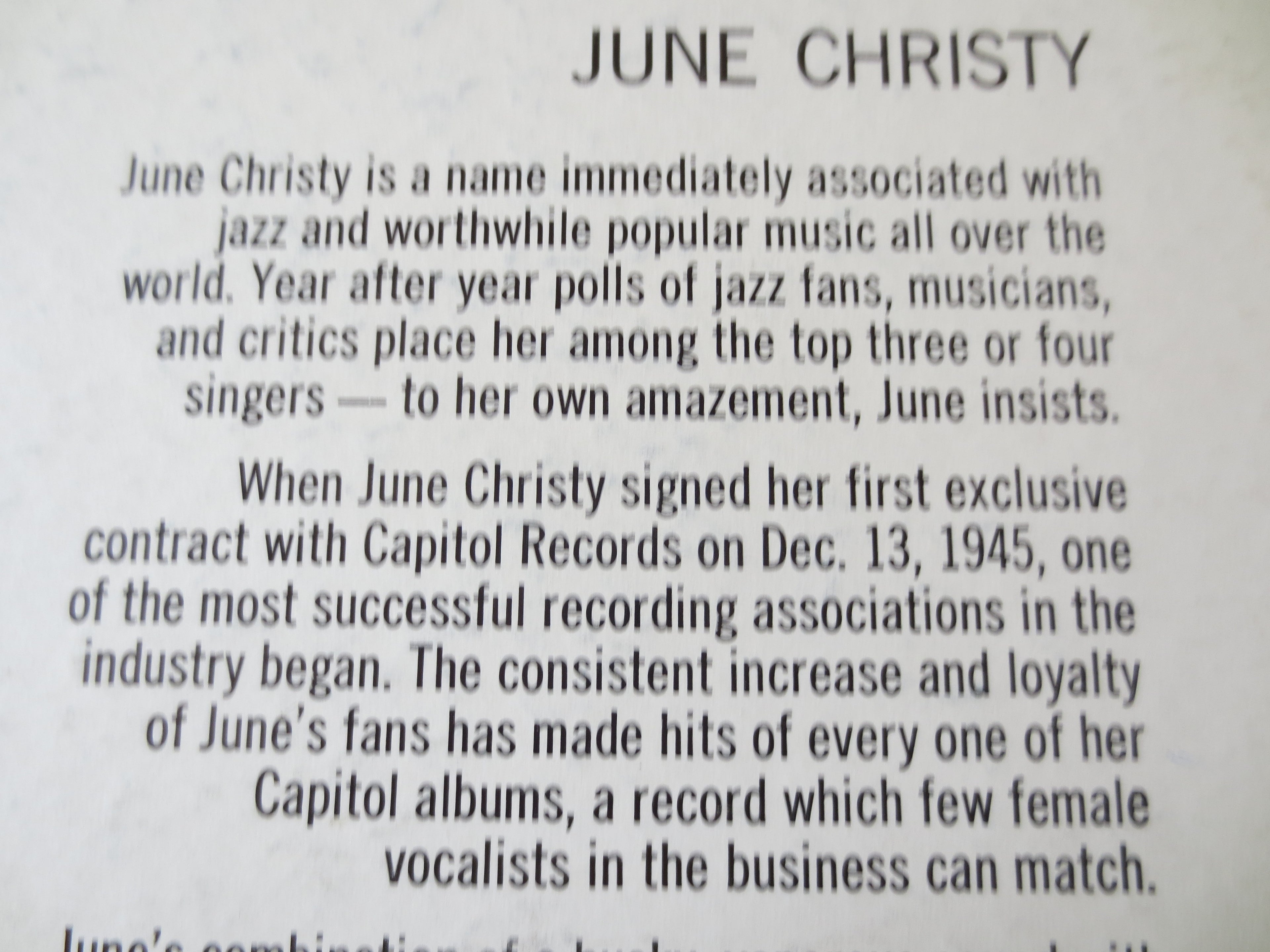 Stan Kenton & June Christy – Stan Kenton and June Christy (1967) Vinyl LP