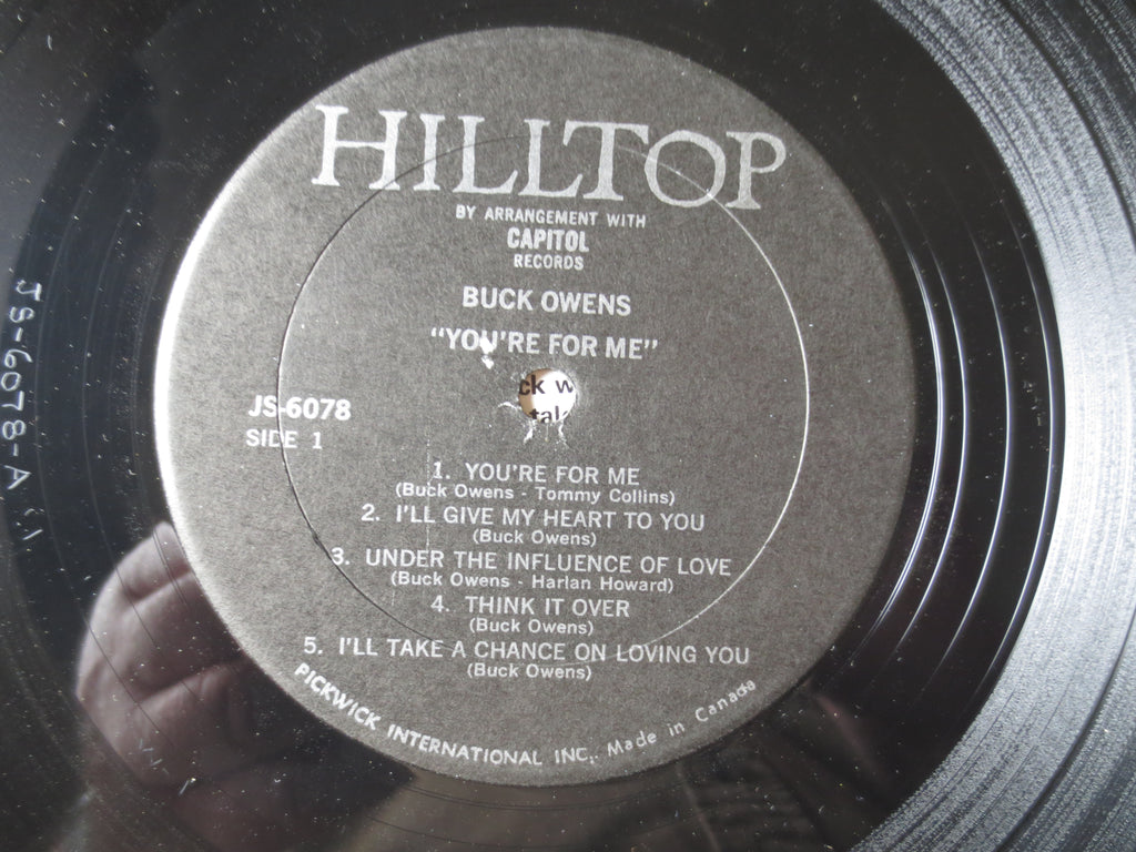 Buck Owens – You're For Me (1969) Vinyl LP