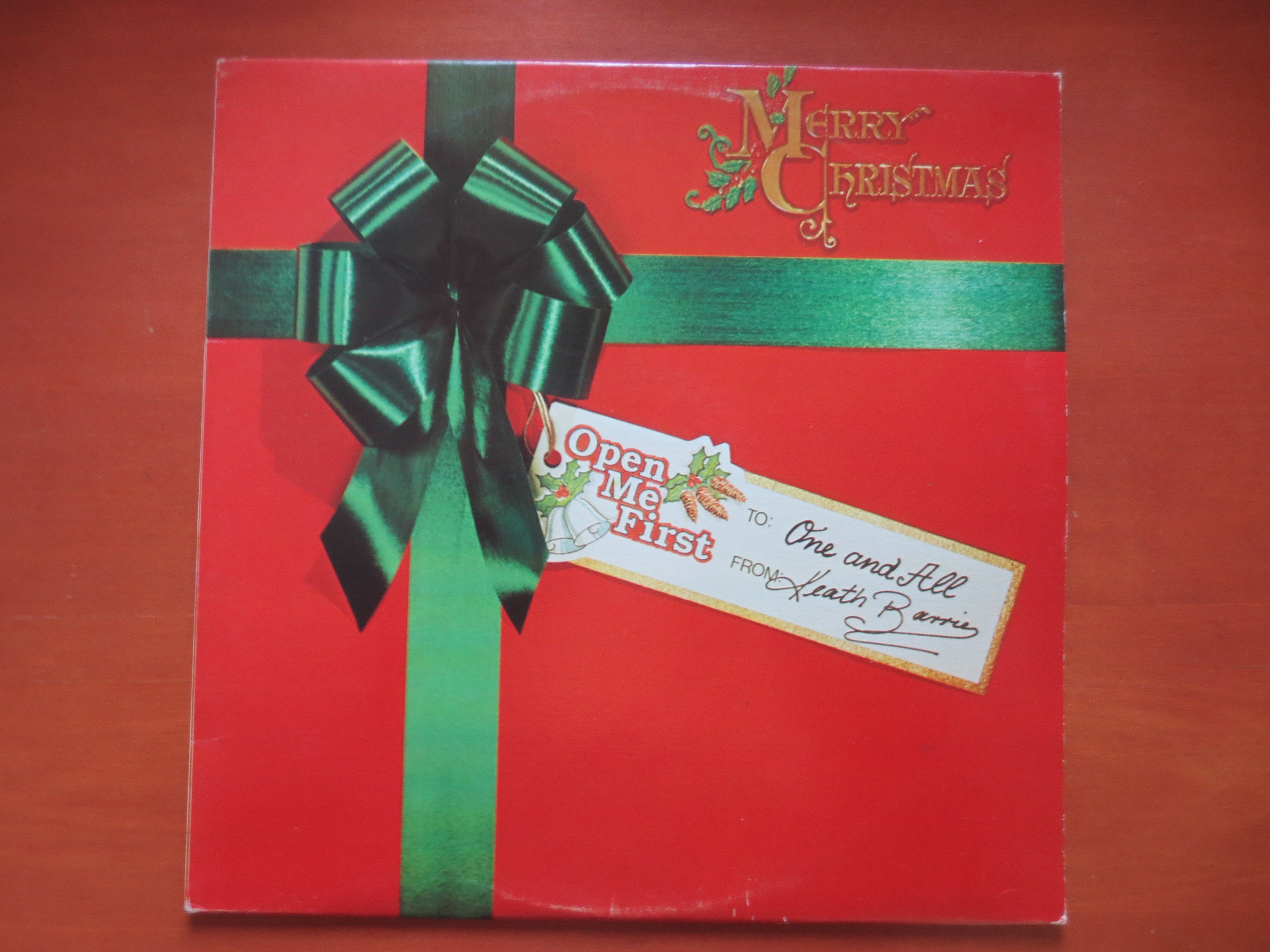 Keath Barrie – Merry Christmas (1980) Vinyl LP