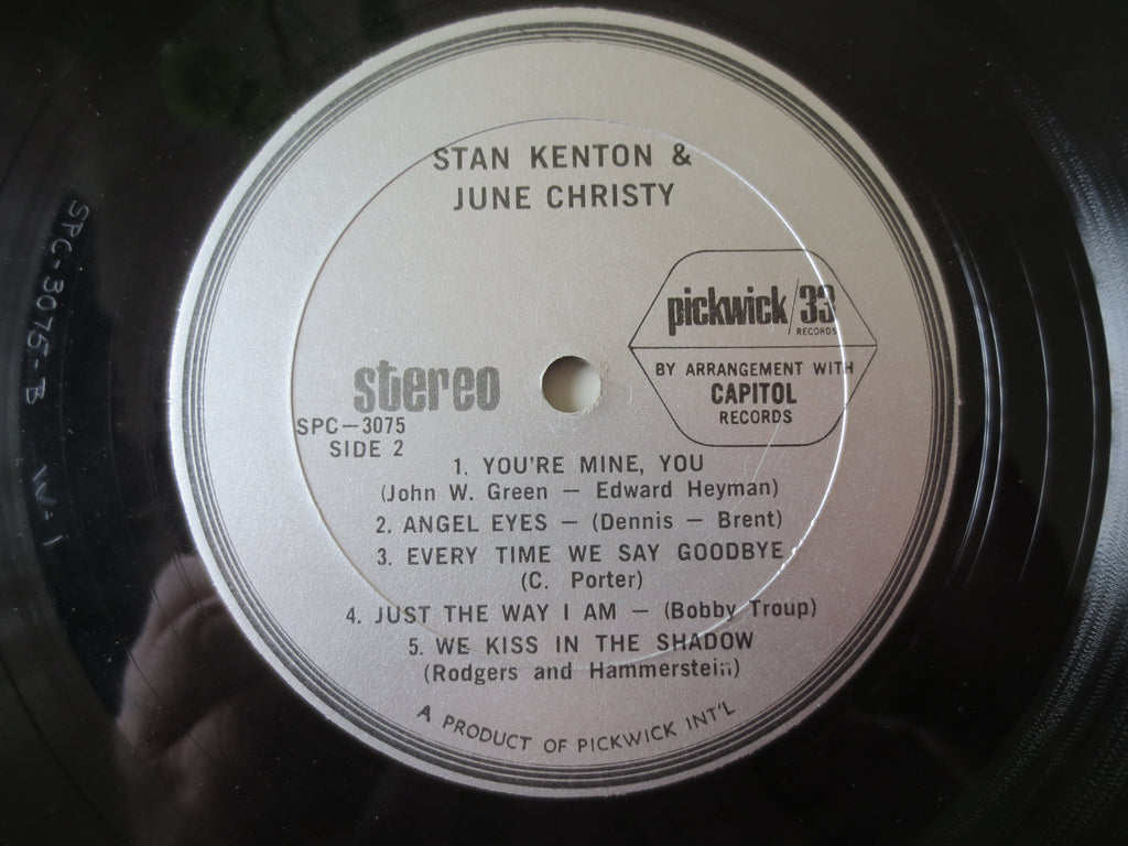 Stan Kenton & June Christy – Stan Kenton and June Christy (1967) Vinyl LP