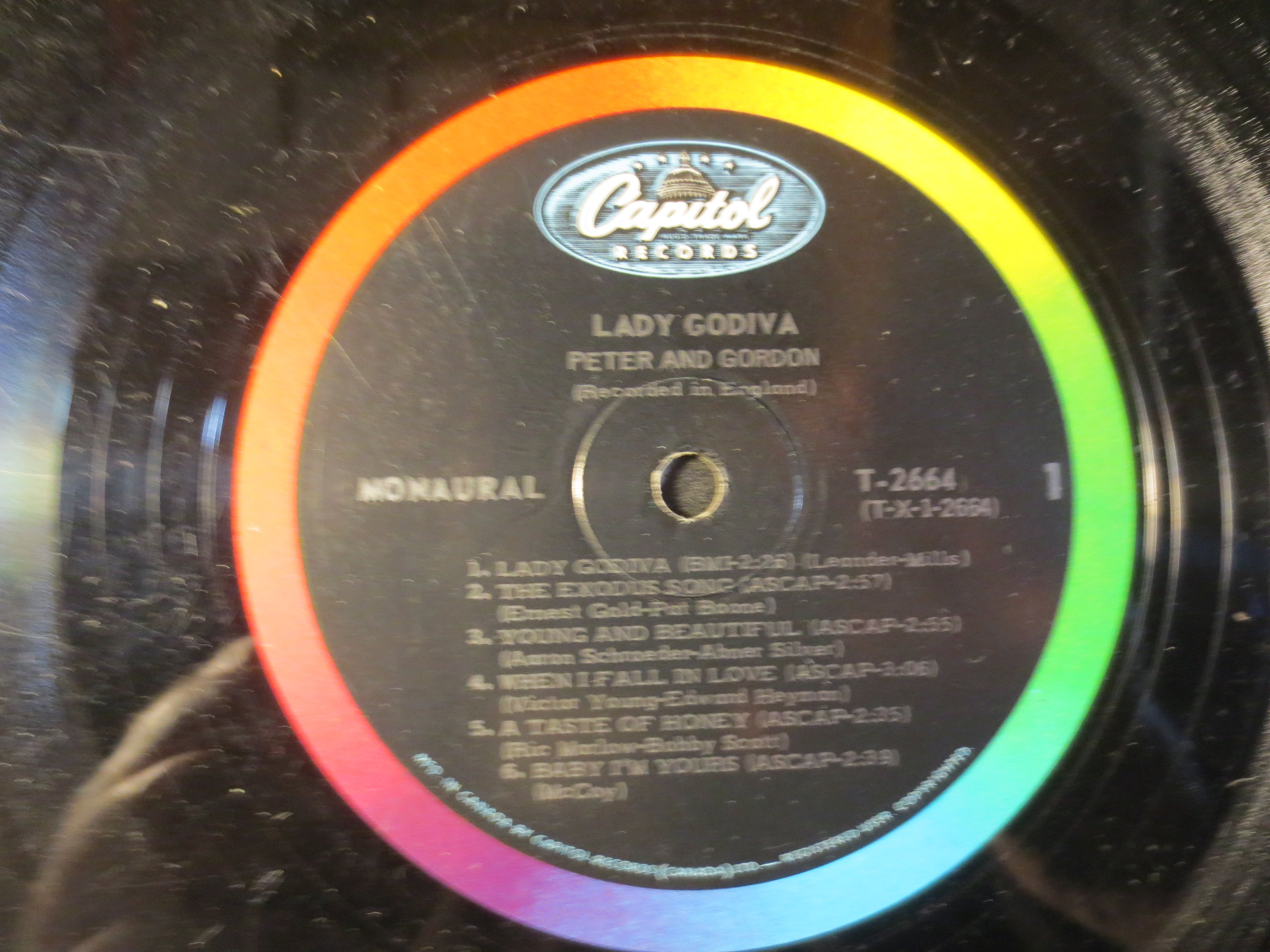Peter and Gordon – Lady Godiva (1967) Vinyl LP