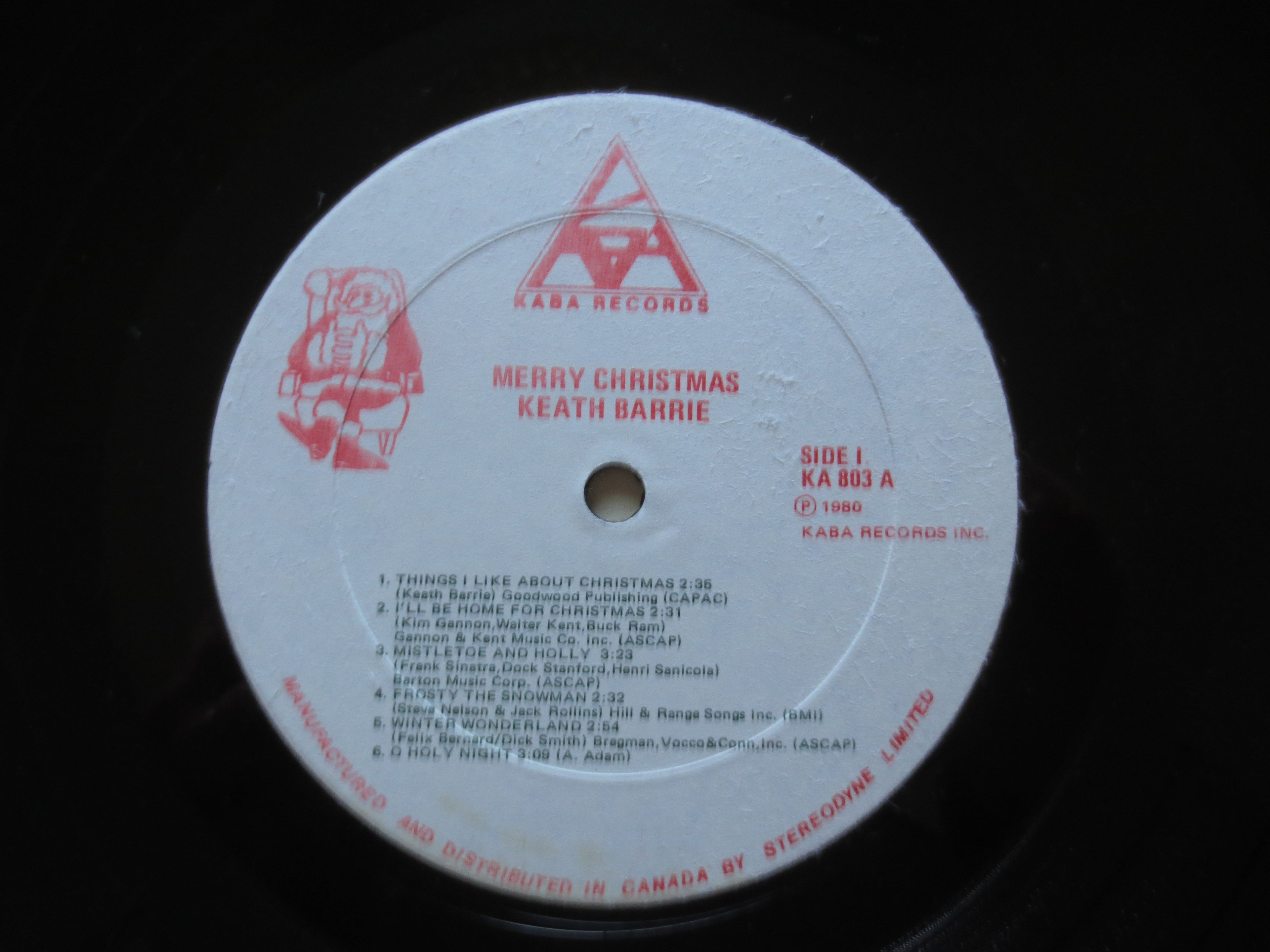 Keath Barrie – Merry Christmas (1980) Vinyl LP
