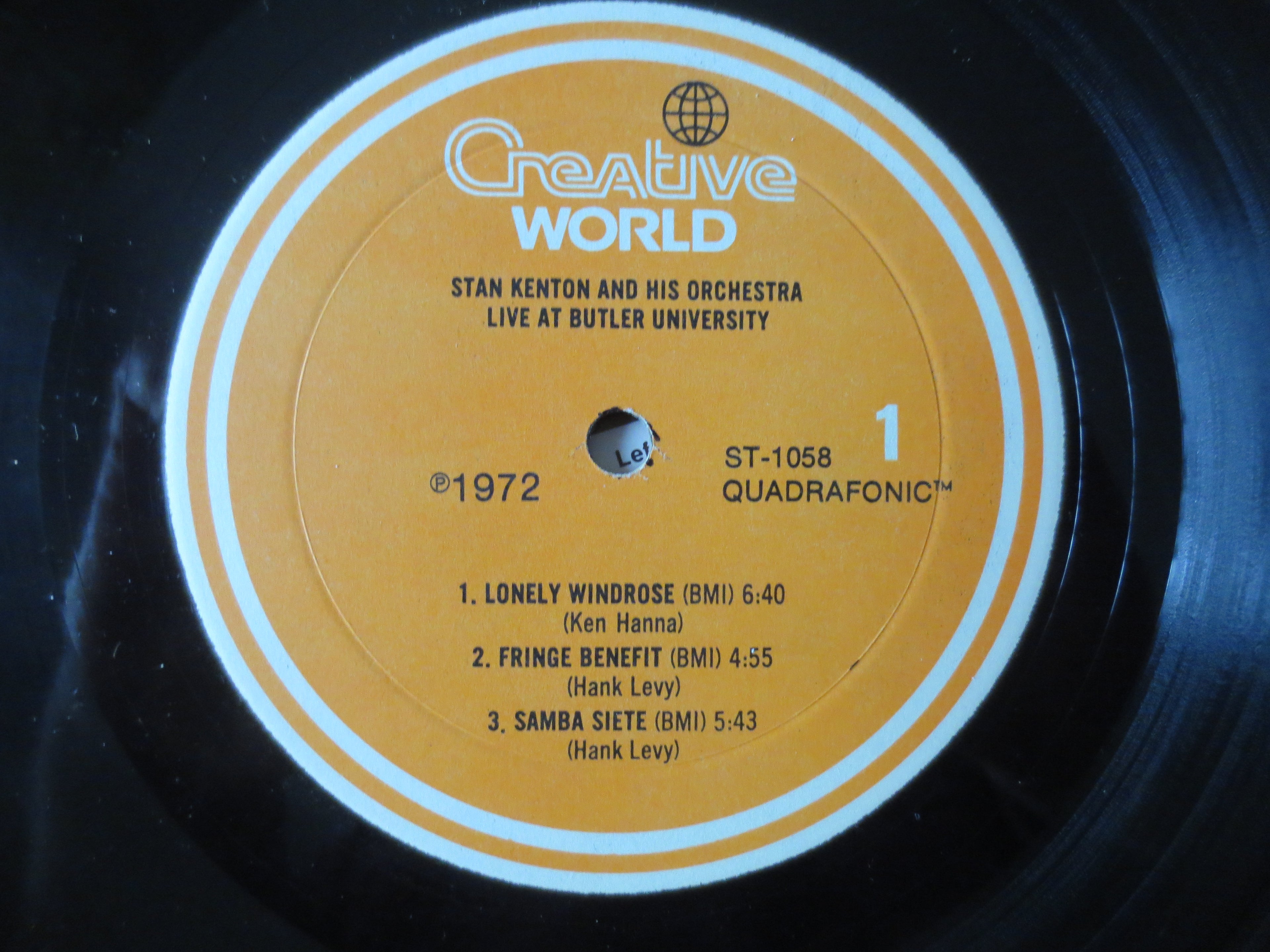 Stan Kenton – Live at Butler University (1972) Vinyl 2xLP