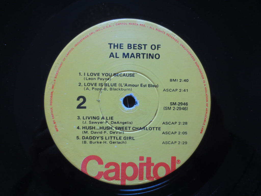 Al Martino – Best Of (1968) Vinyl LP