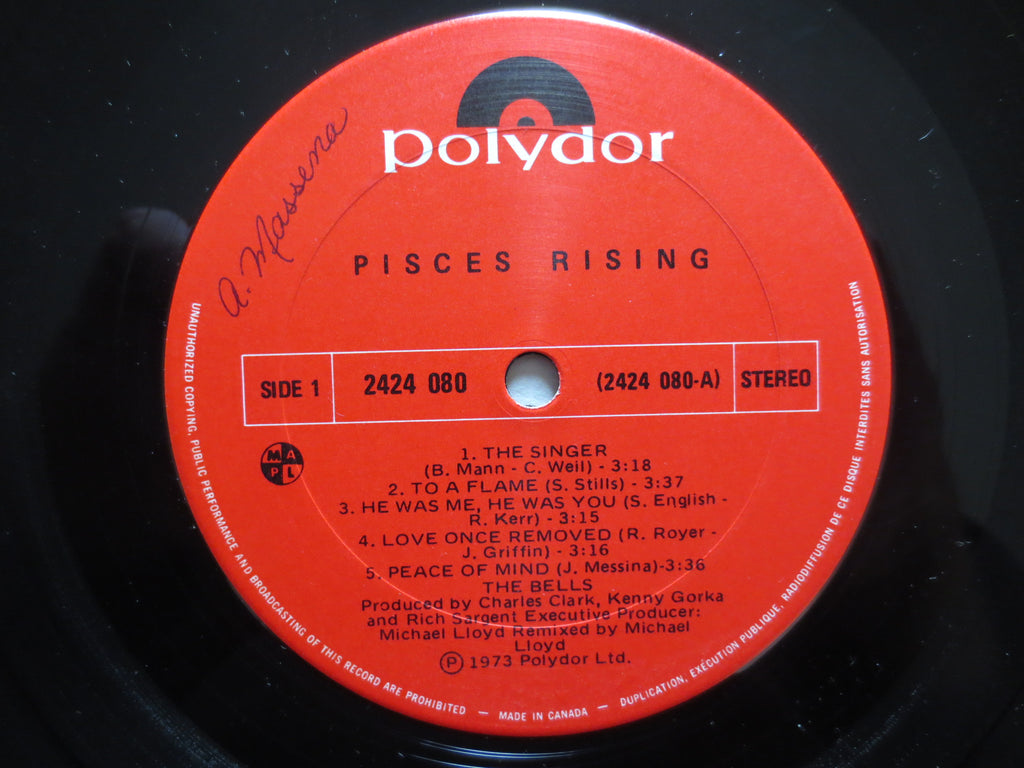 The Bells – Pisces Rising (1973) Vinyl LP