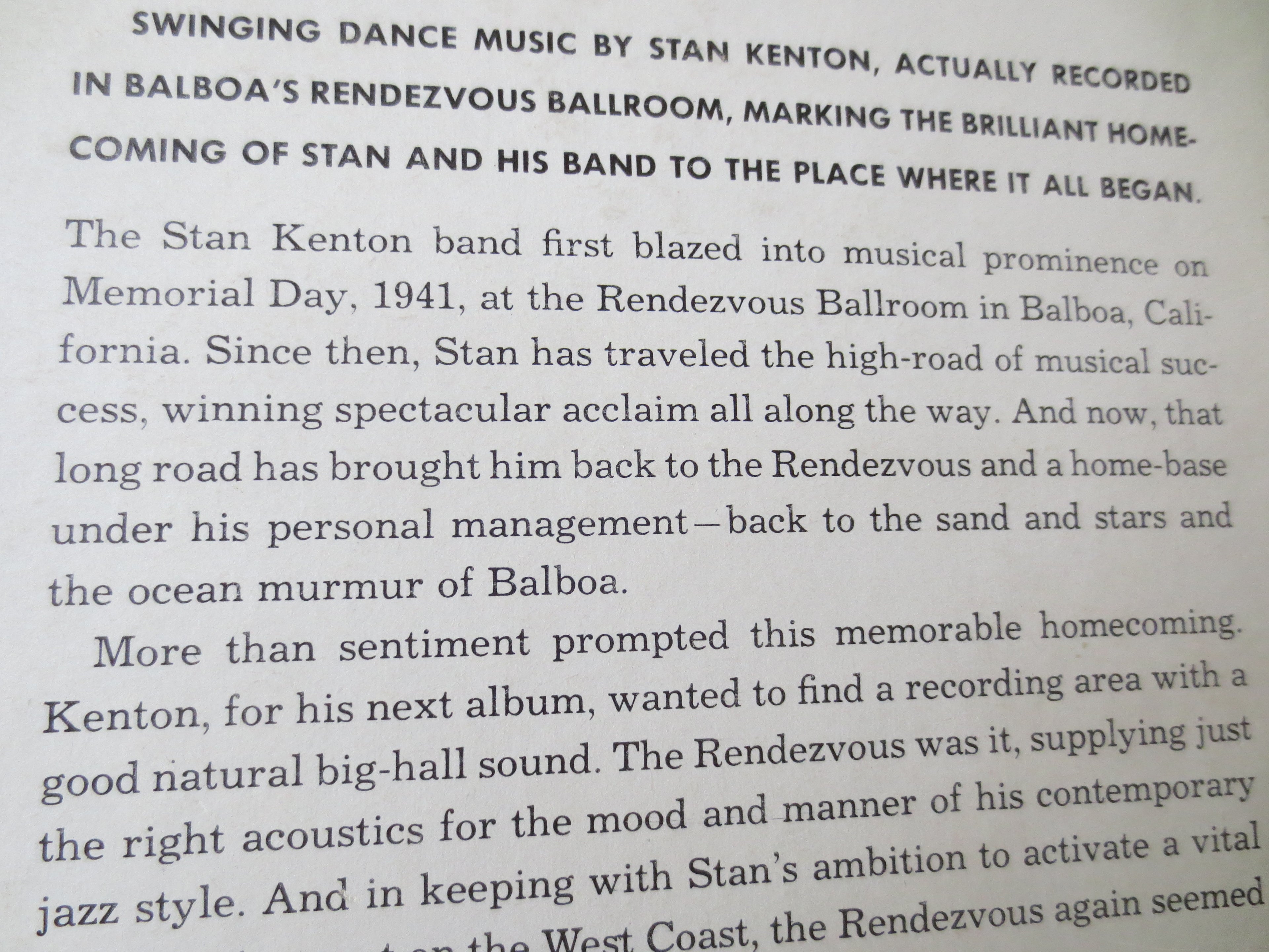Stan Kenton – Rendezvous with Kenton (1958) Vinyl LP