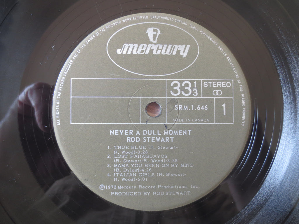 Rod Stewart – Never a Dull Moment (1972) Vinyl LP