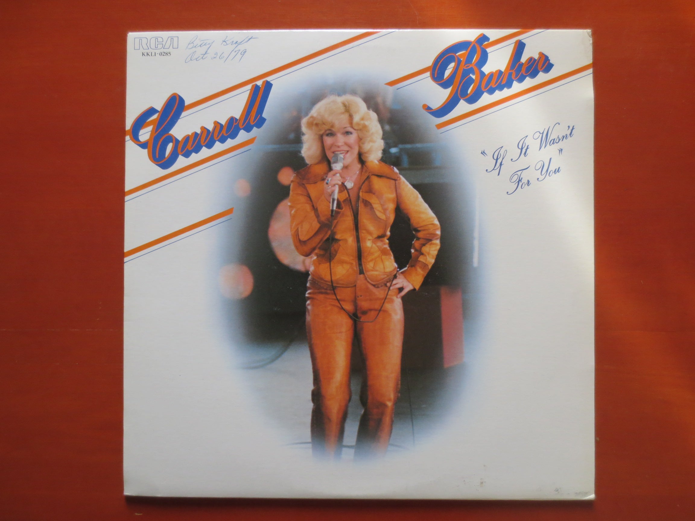 Carroll Baker – If It Wasn't for You (1978) Vinyl LP