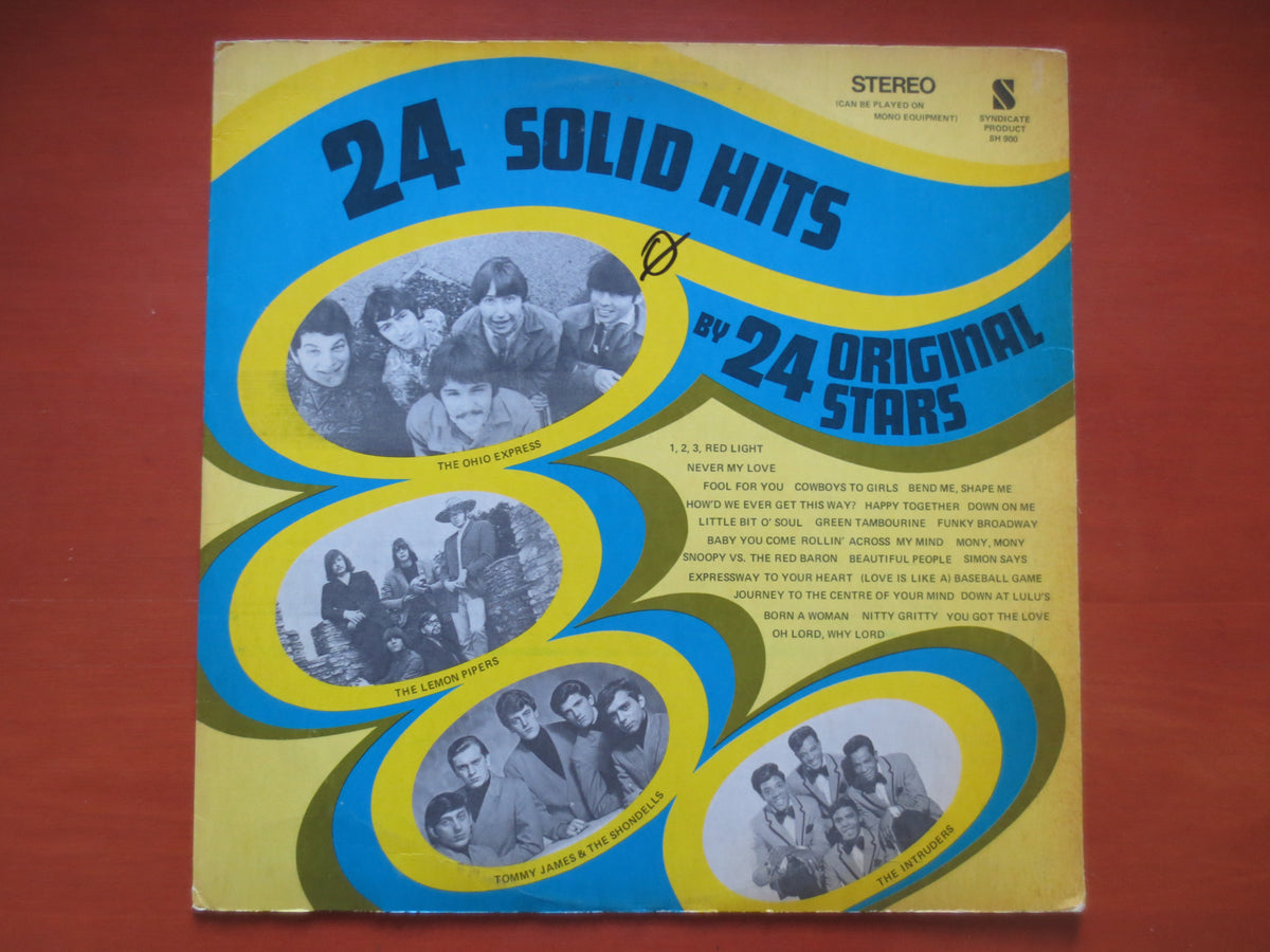 24 Solid Hits by 24 Original Artists (1969) Vinyl LP