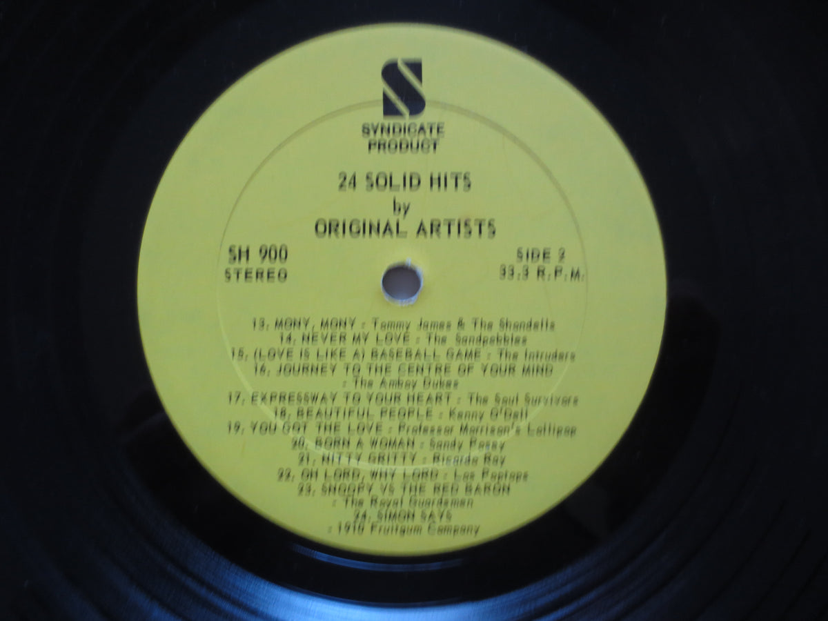 24 Solid Hits by 24 Original Artists (1969) Vinyl LP