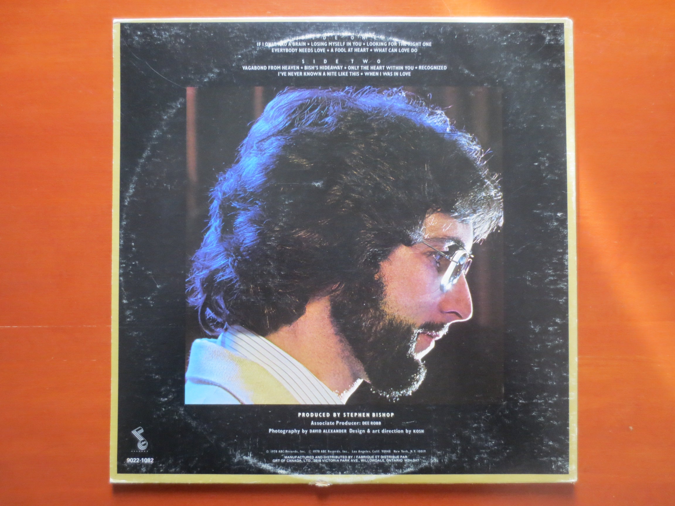 Stephen Bishop – Bish (1978) Vinyl LP