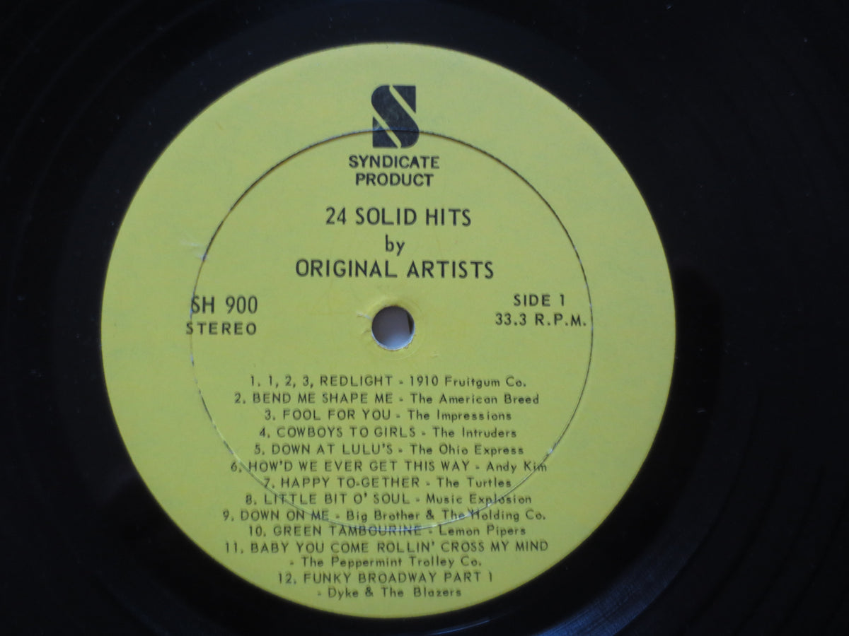 24 Solid Hits by 24 Original Artists (1969) Vinyl LP