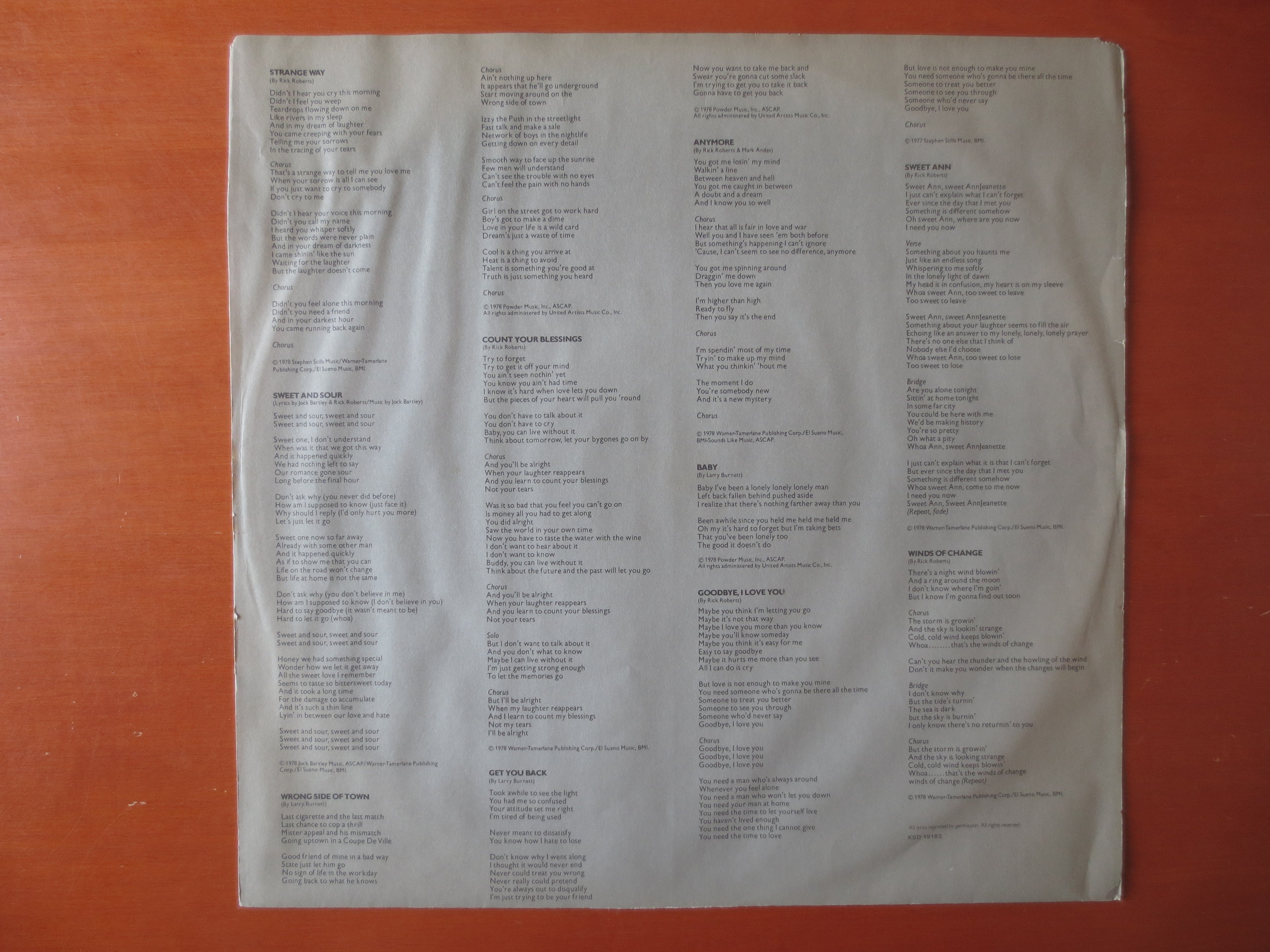 Firefall – Elan (1978) Vinyl LP