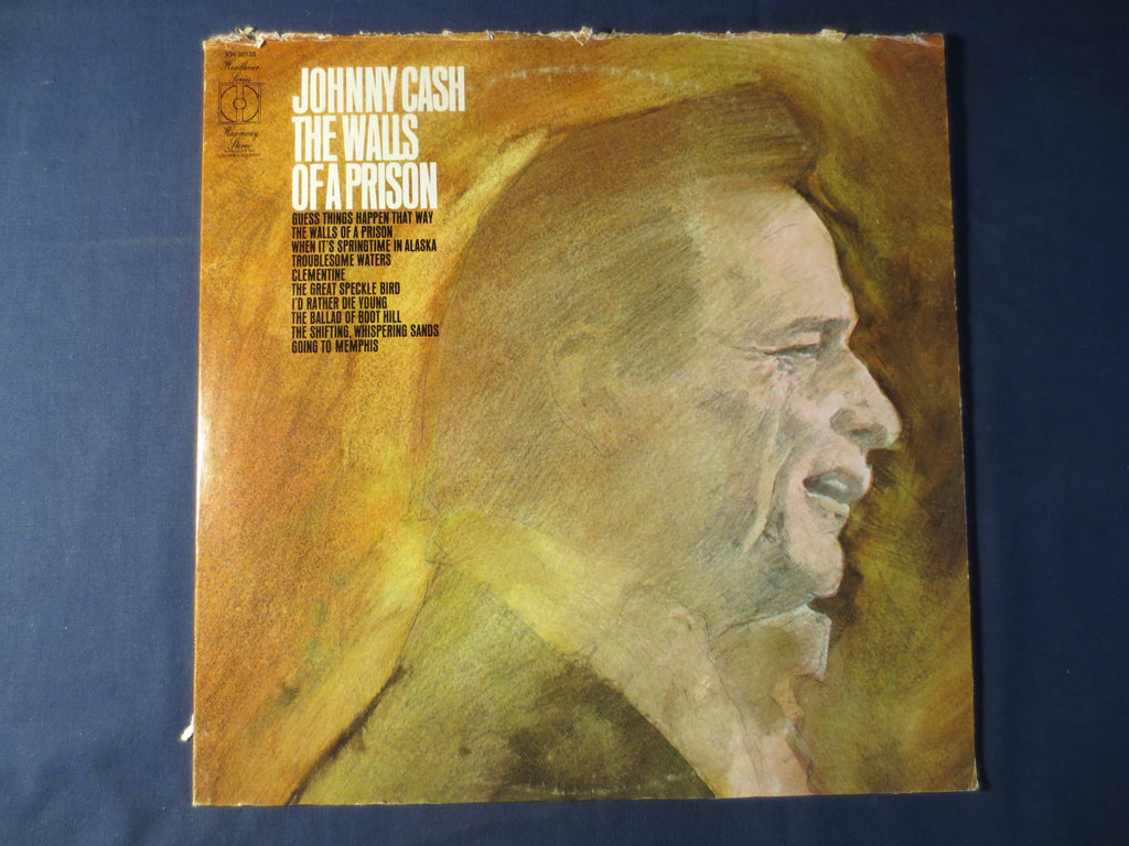 Johnny Cash – The Walls of a Prison (1970) Vinyl LP