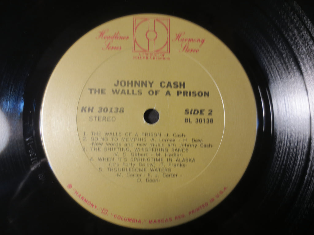 Johnny Cash – The Walls of a Prison (1970) Vinyl LP