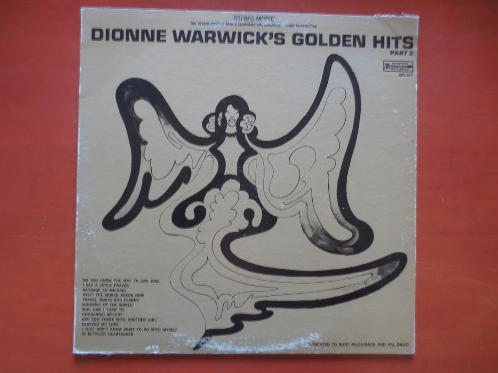 Dionne Warwicke – Golden Hits (1970) Vinyl LP