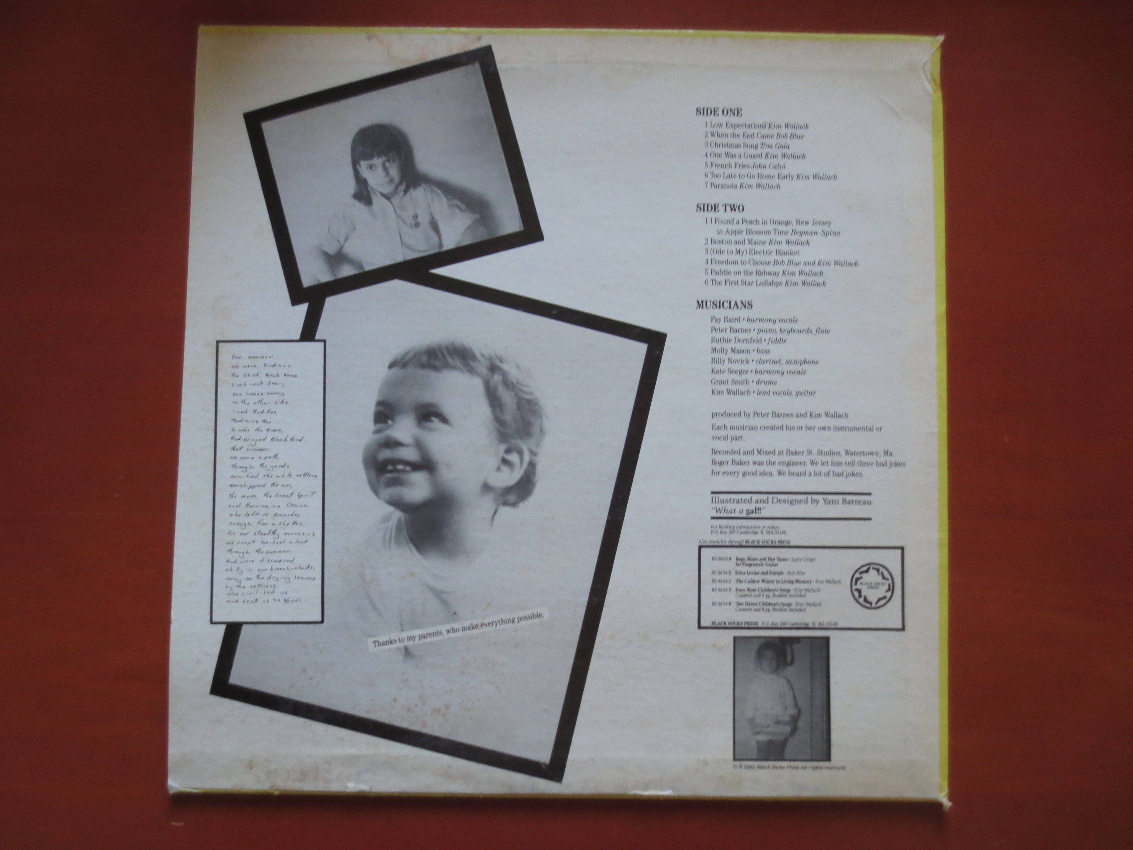Kim Wallach – Paddle on the Rahway (1985) Vinyl LP