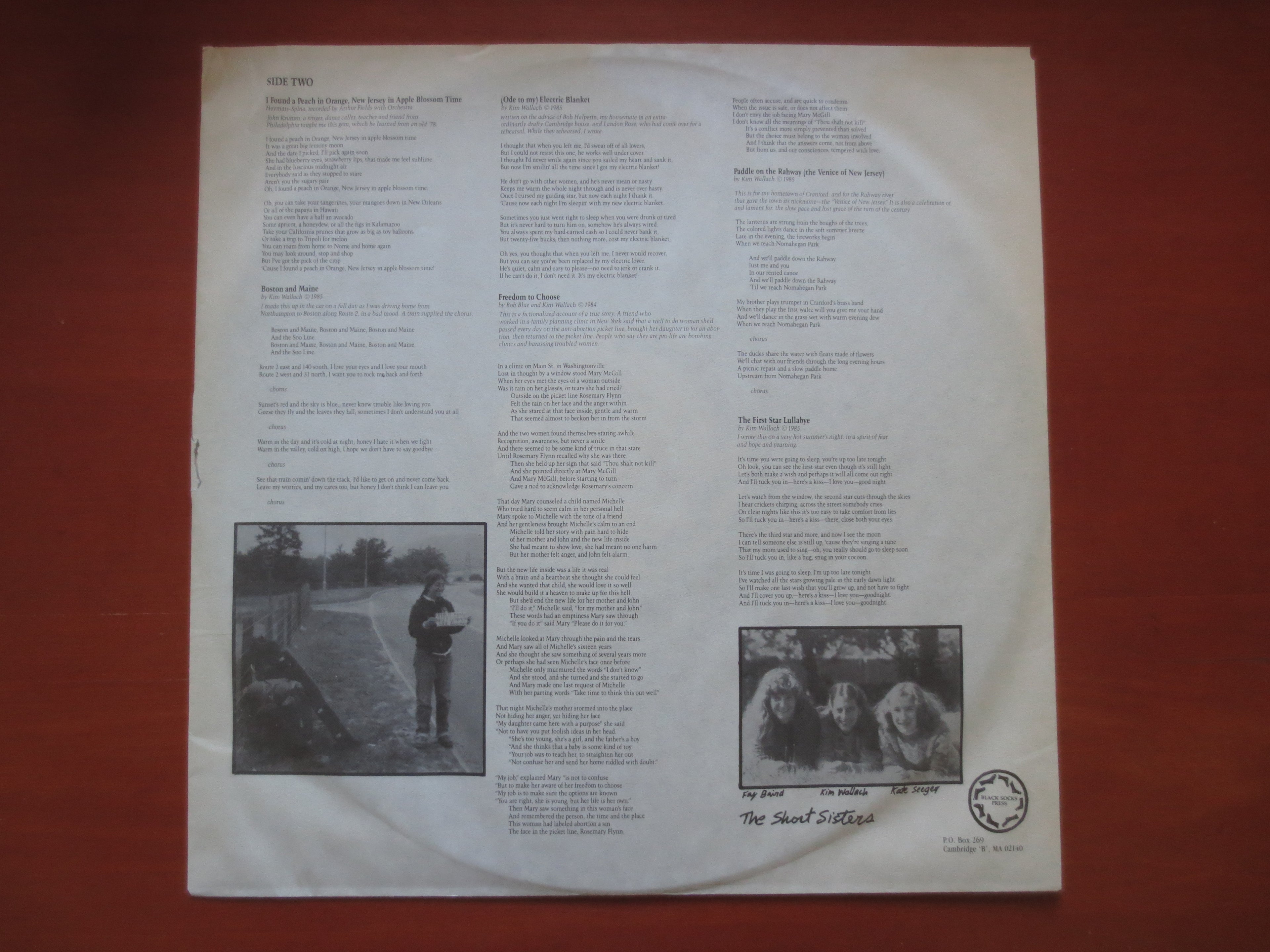 Kim Wallach – Paddle on the Rahway (1985) Vinyl LP
