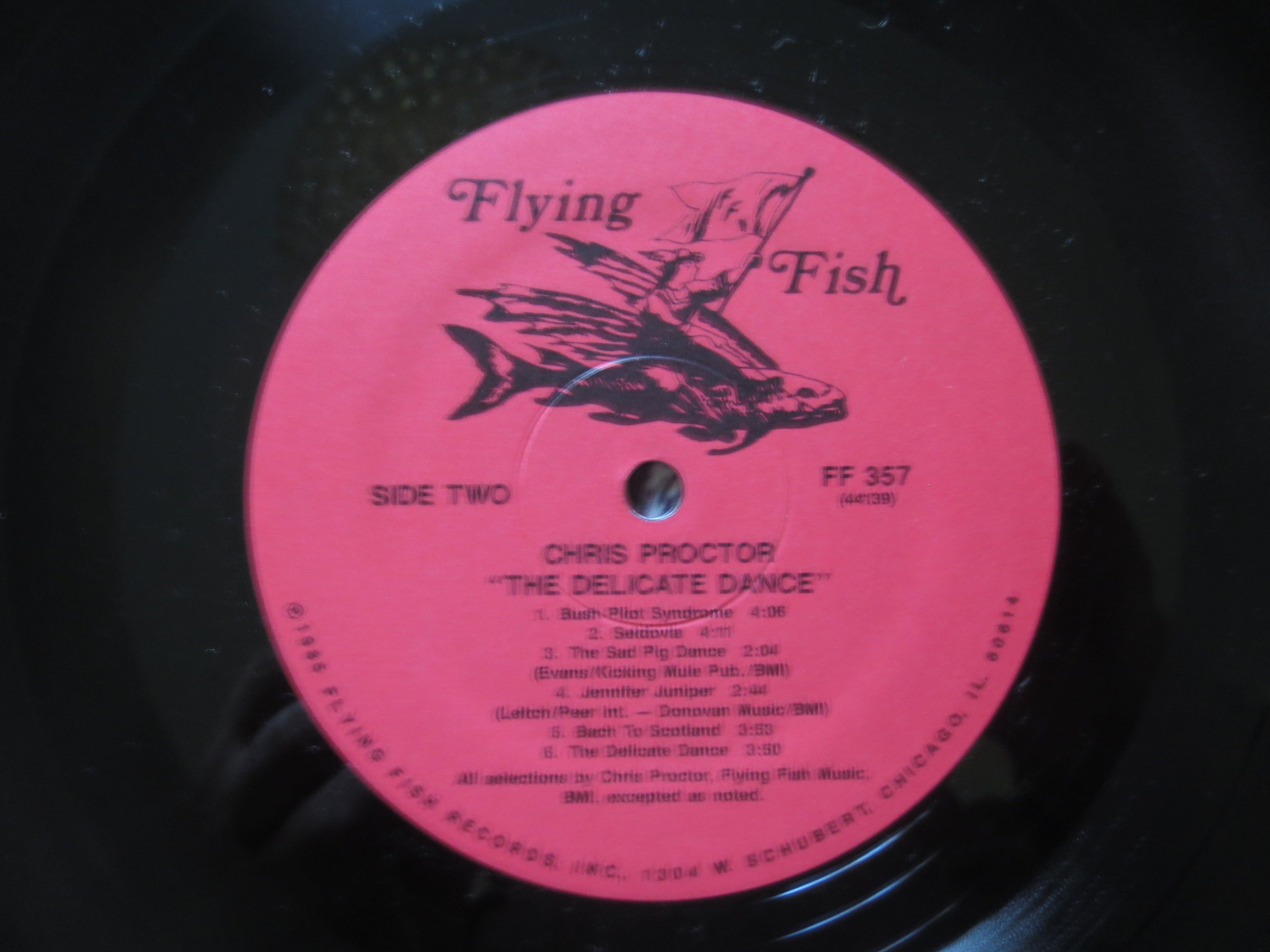 Chris Proctor – The Delicate Dance (1985) [Vinyl LP]