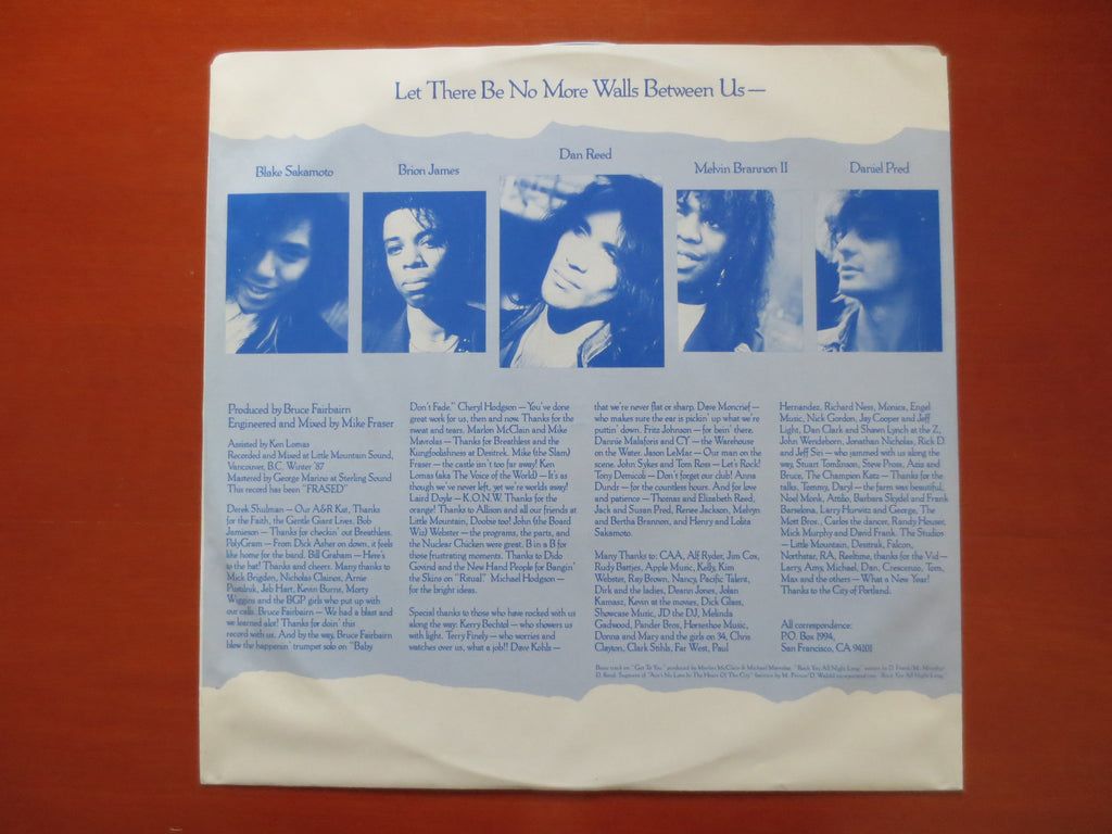 Dan Reed Network – Dan Reed Network (1988) Vinyl LP