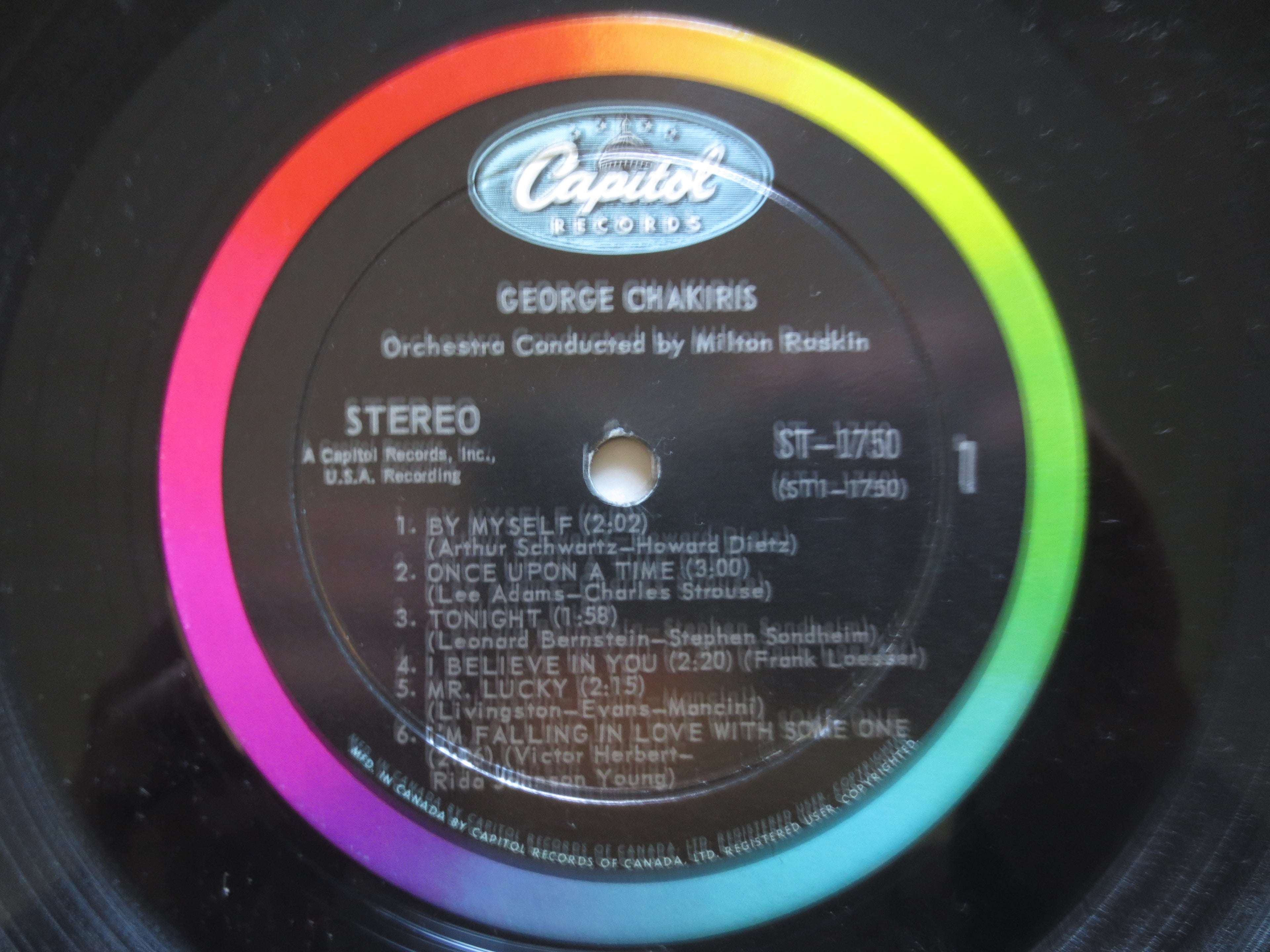 George Chakiris – West Side Story (1962) Vinyl LP