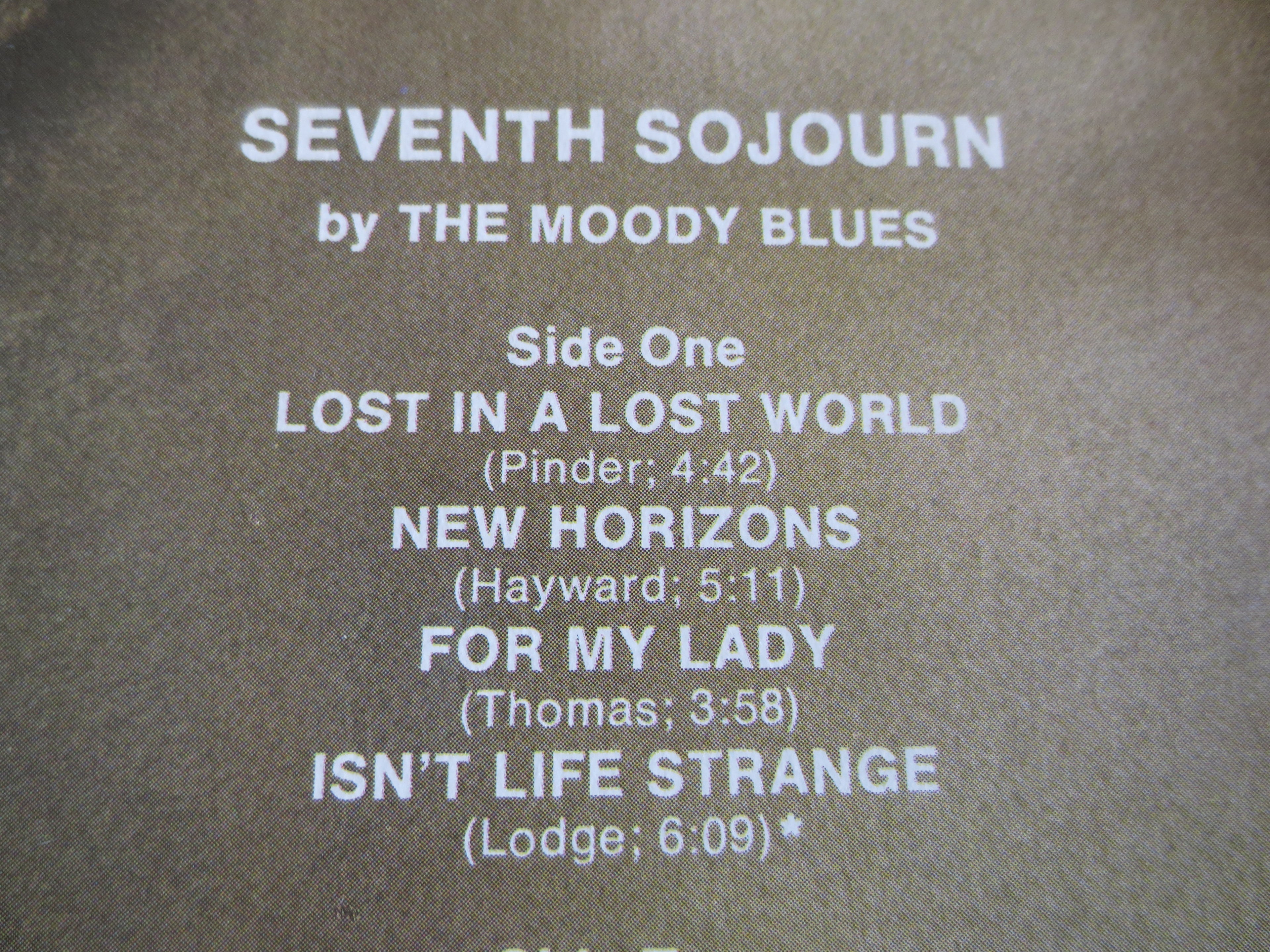 The Moody Blues – Seventh Sojourn (1972) Vinyl LP
