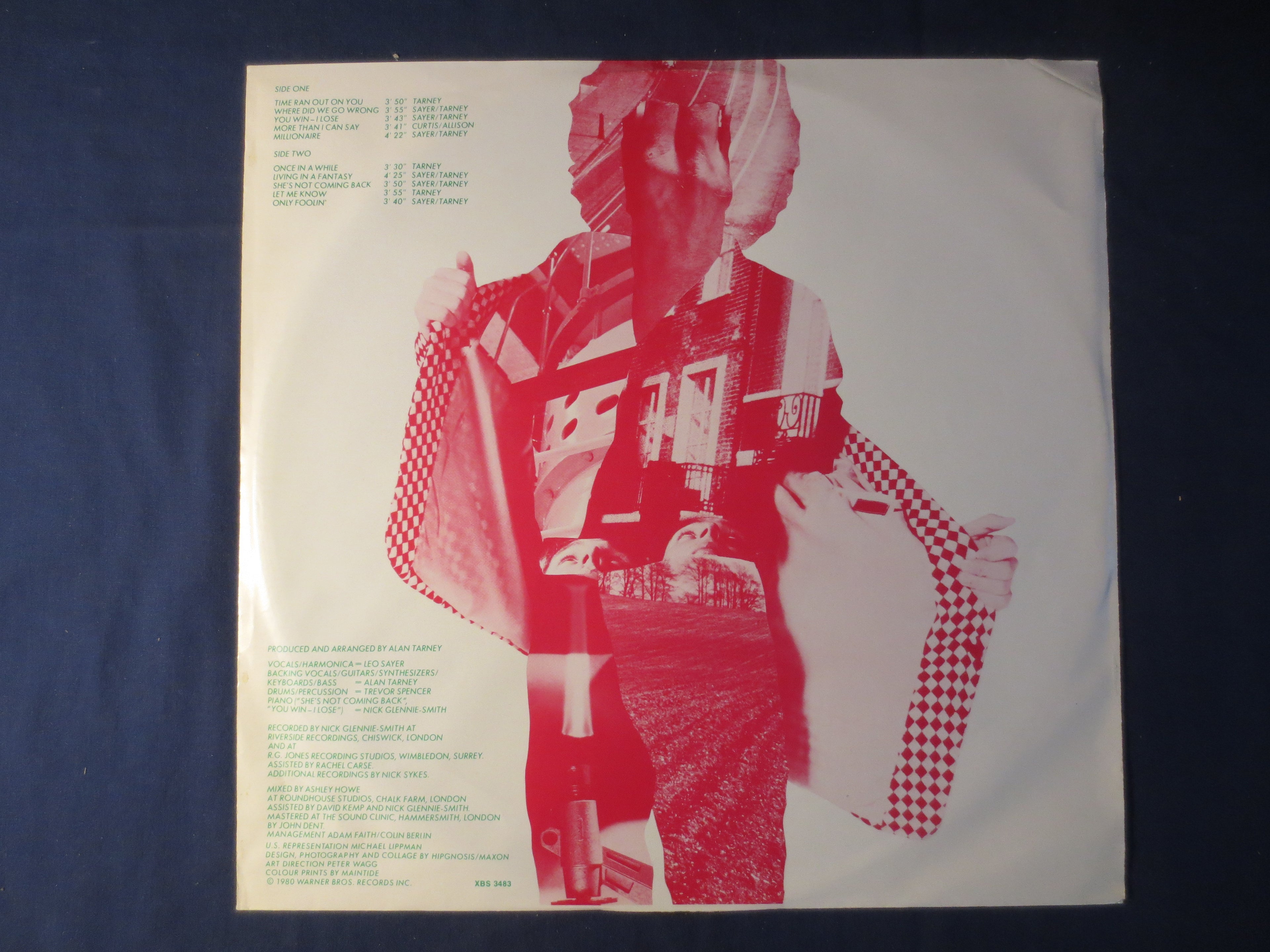 Leo Sayer – Living in a Fantasy (1980) Vinyl LP