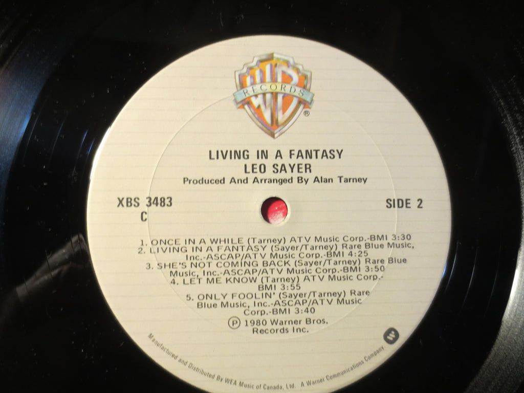 Leo Sayer – Living in a Fantasy (1980) Vinyl LP