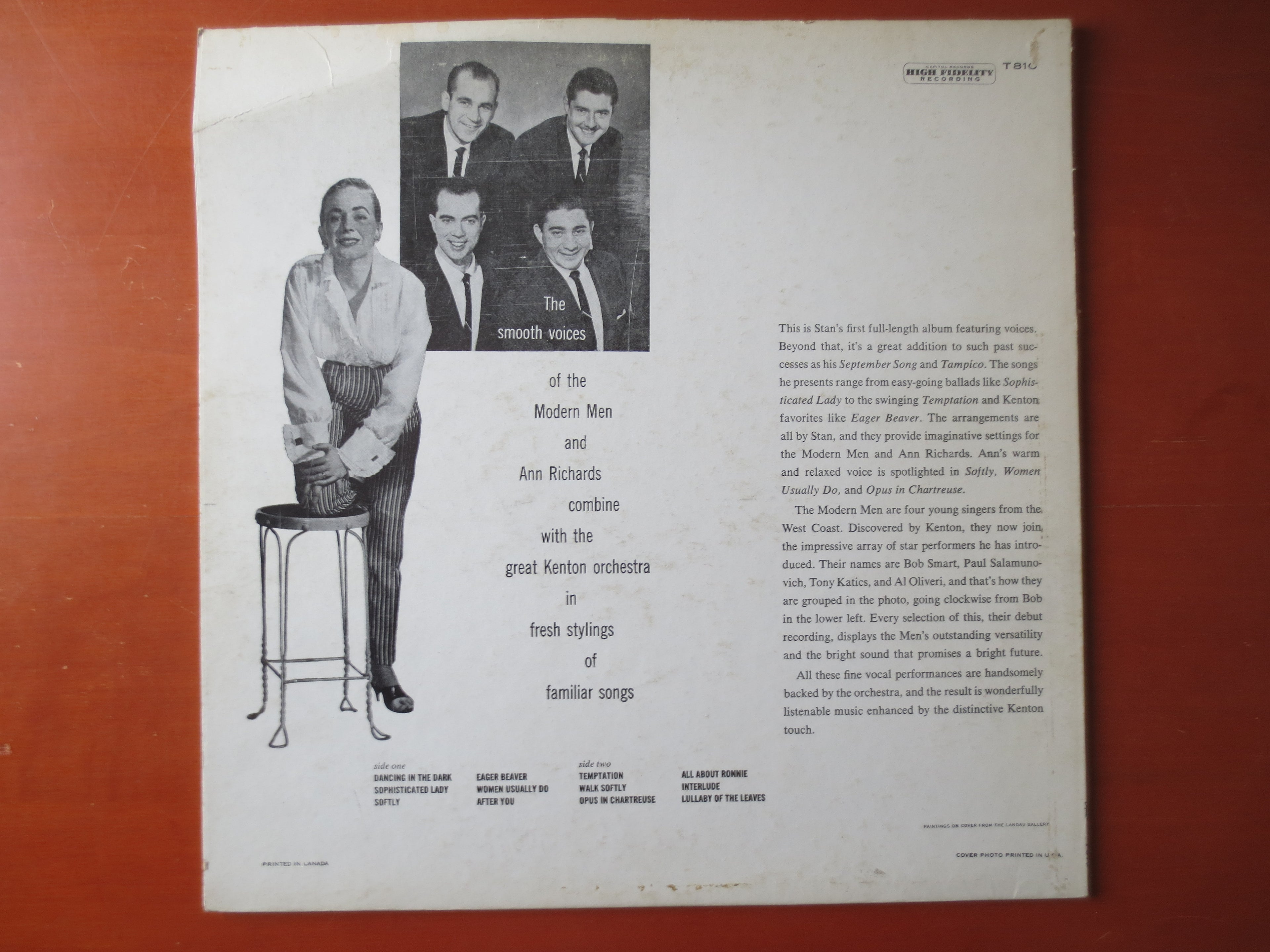 Stan Kenton – Kenton with Voices (1957) Vinyl LP