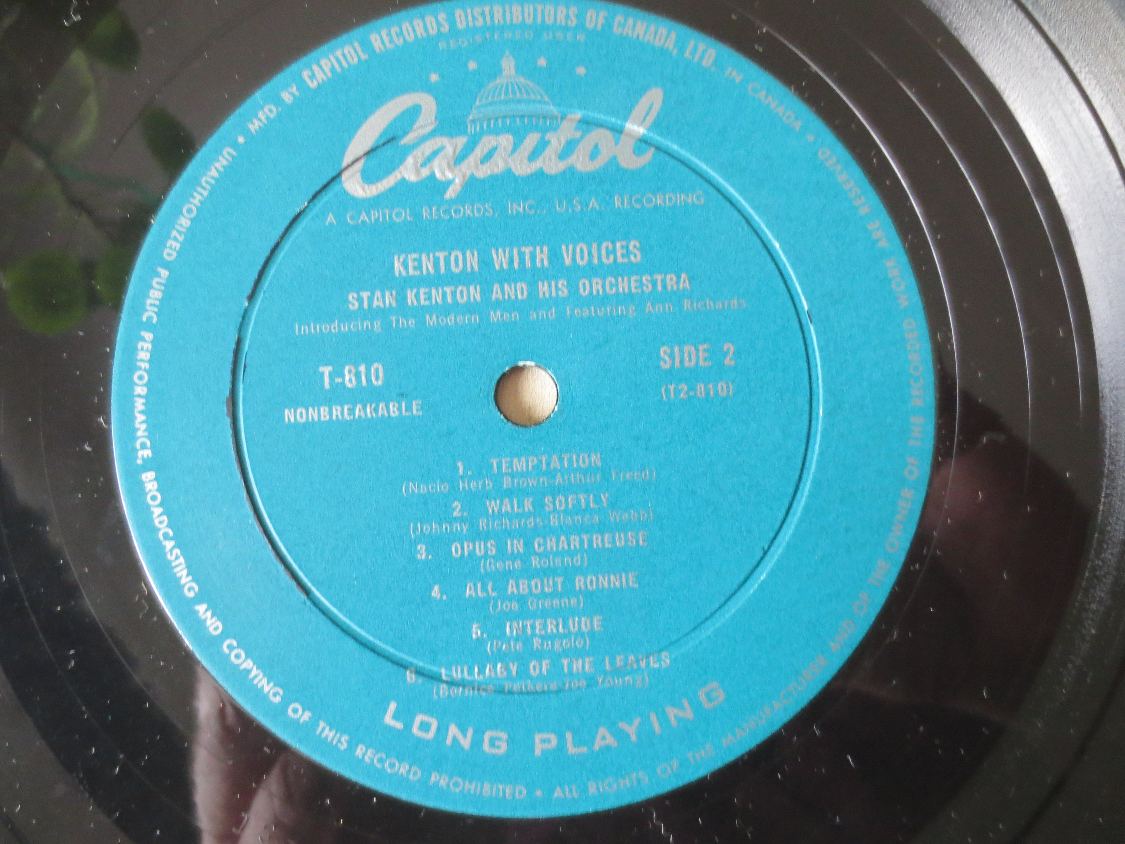 Stan Kenton – Kenton with Voices (1957) Vinyl LP
