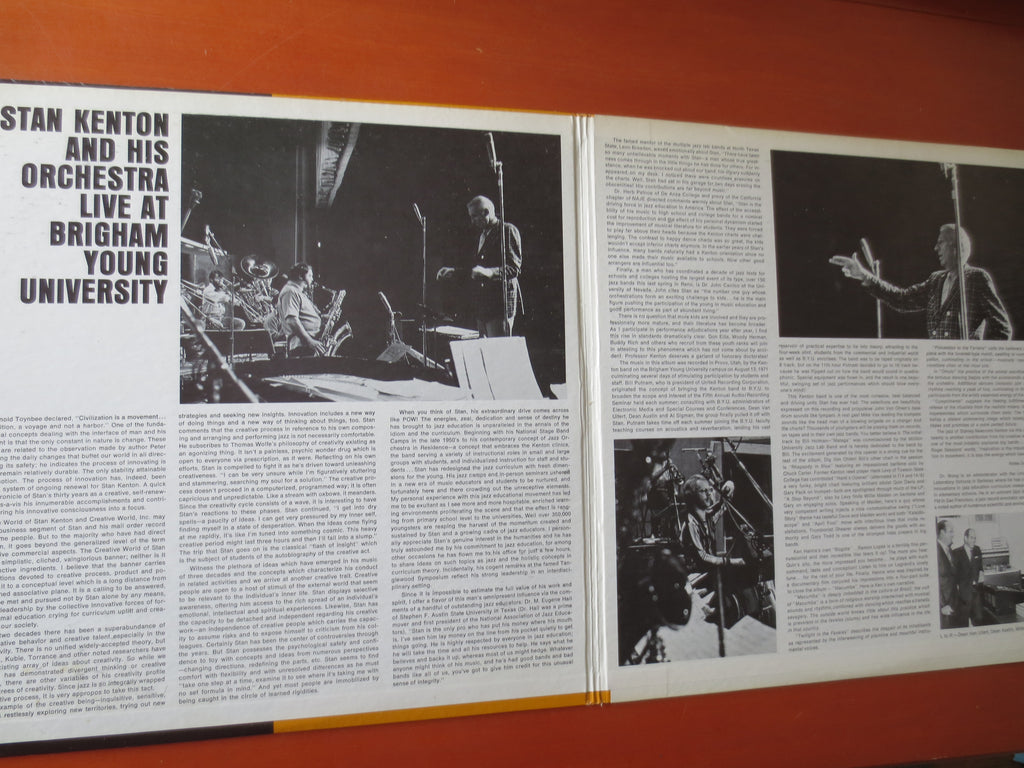 Stan Kenton & His Orchestra – Live at Brigham Young University (1972) Vinyl 2xLP