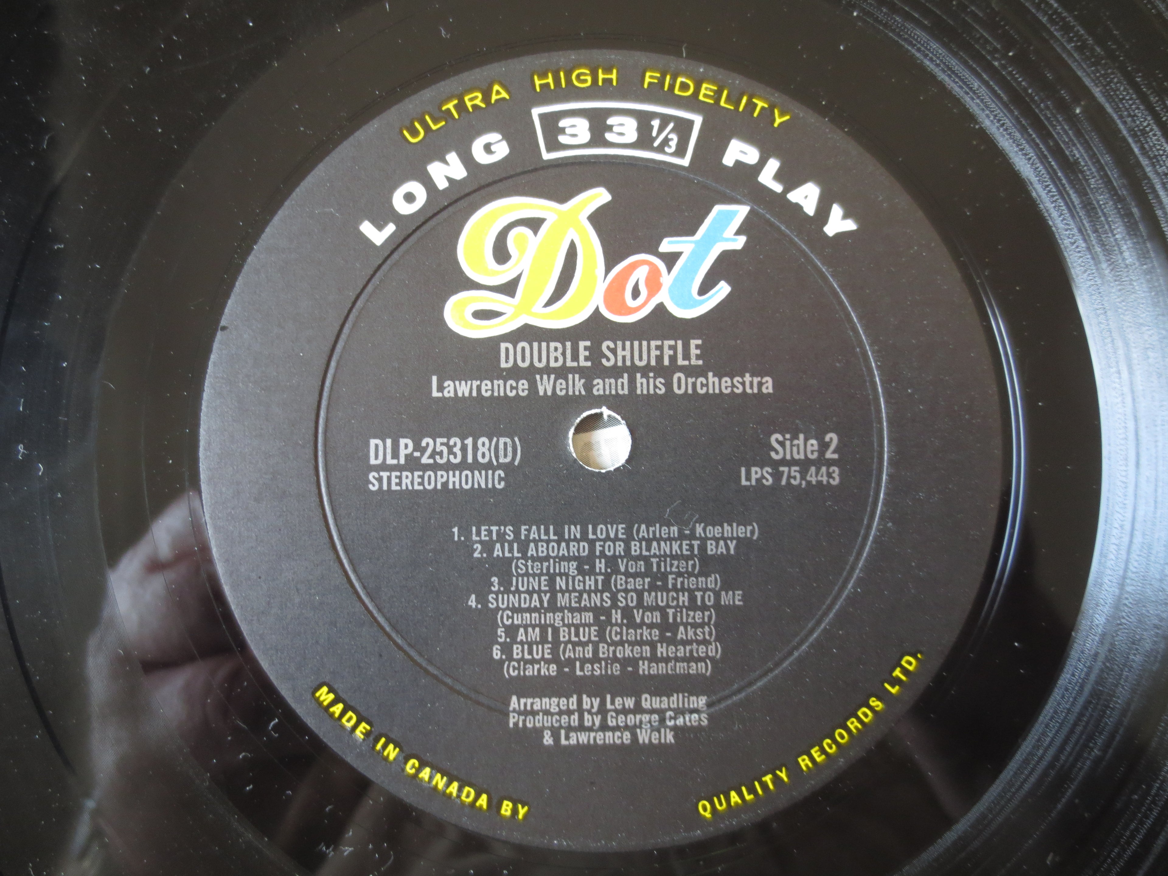 Lawrence Welk – Double Shuffle (1962) Vinyl LP