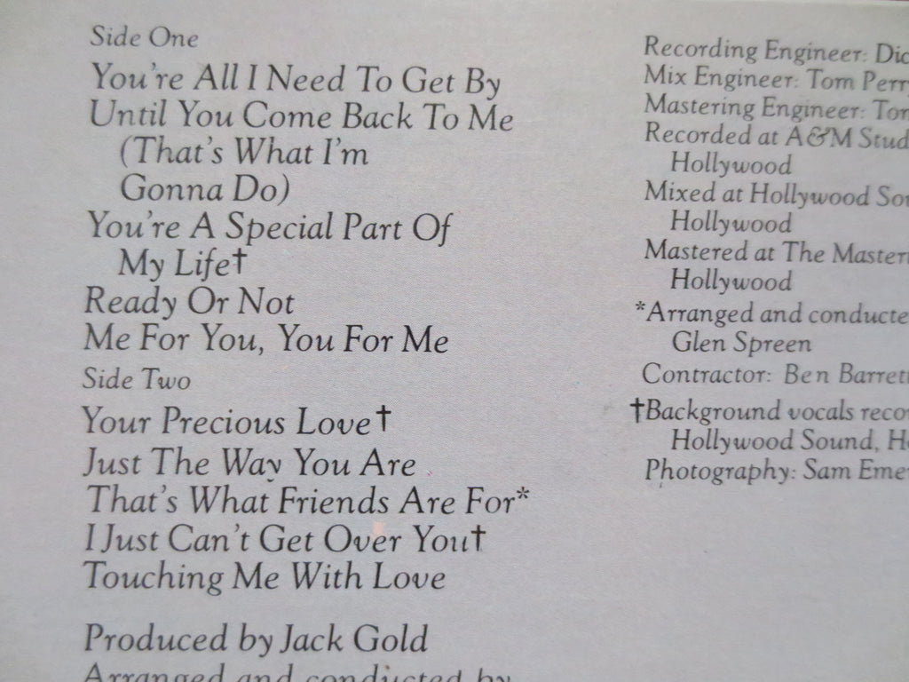 Johnny Mathis & Deniece Williams – That's What Friends Are For (1978) Vinyl LP