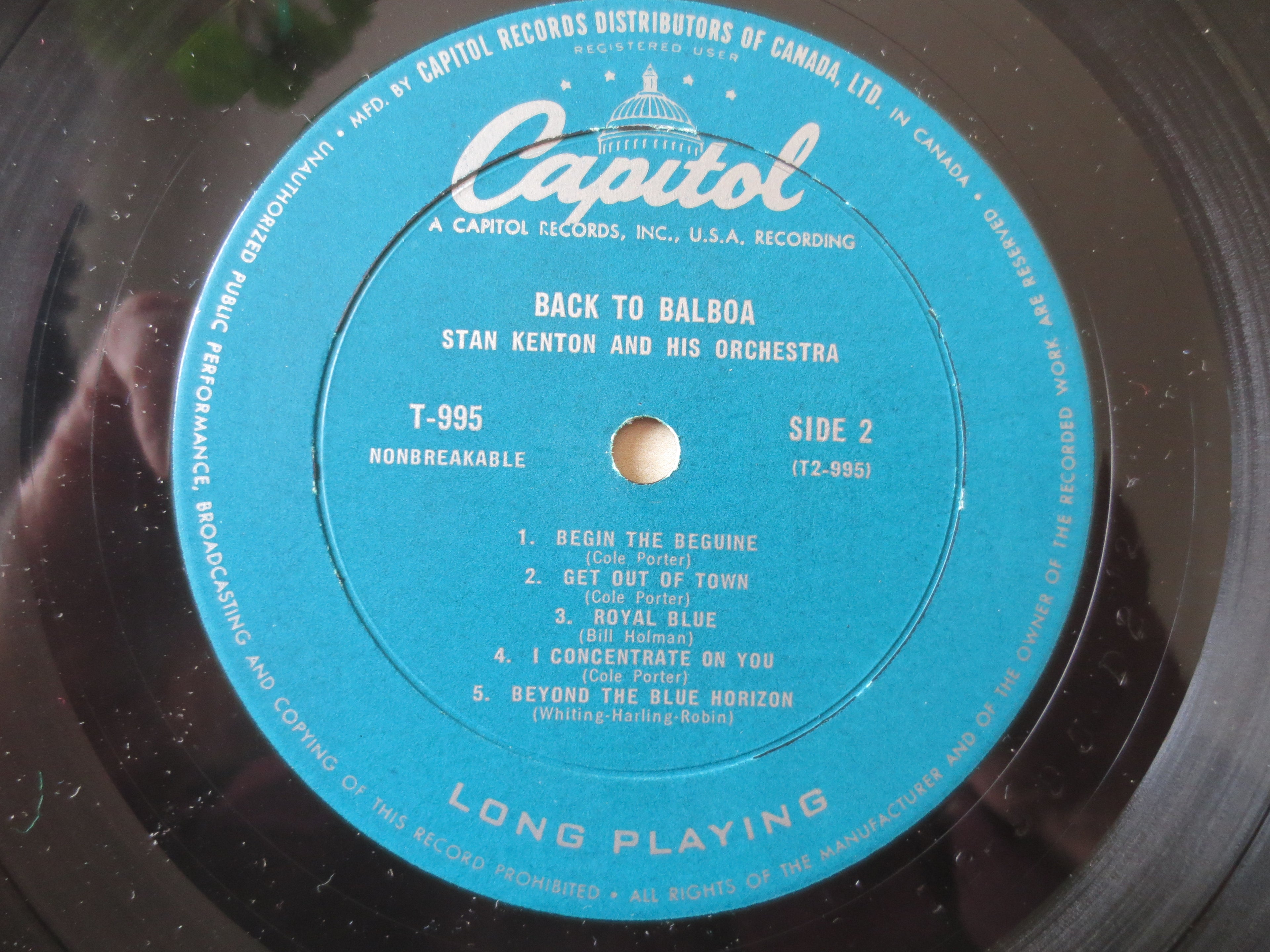 Stan Kenton – Back to Balboa (1958) Vinyl LP