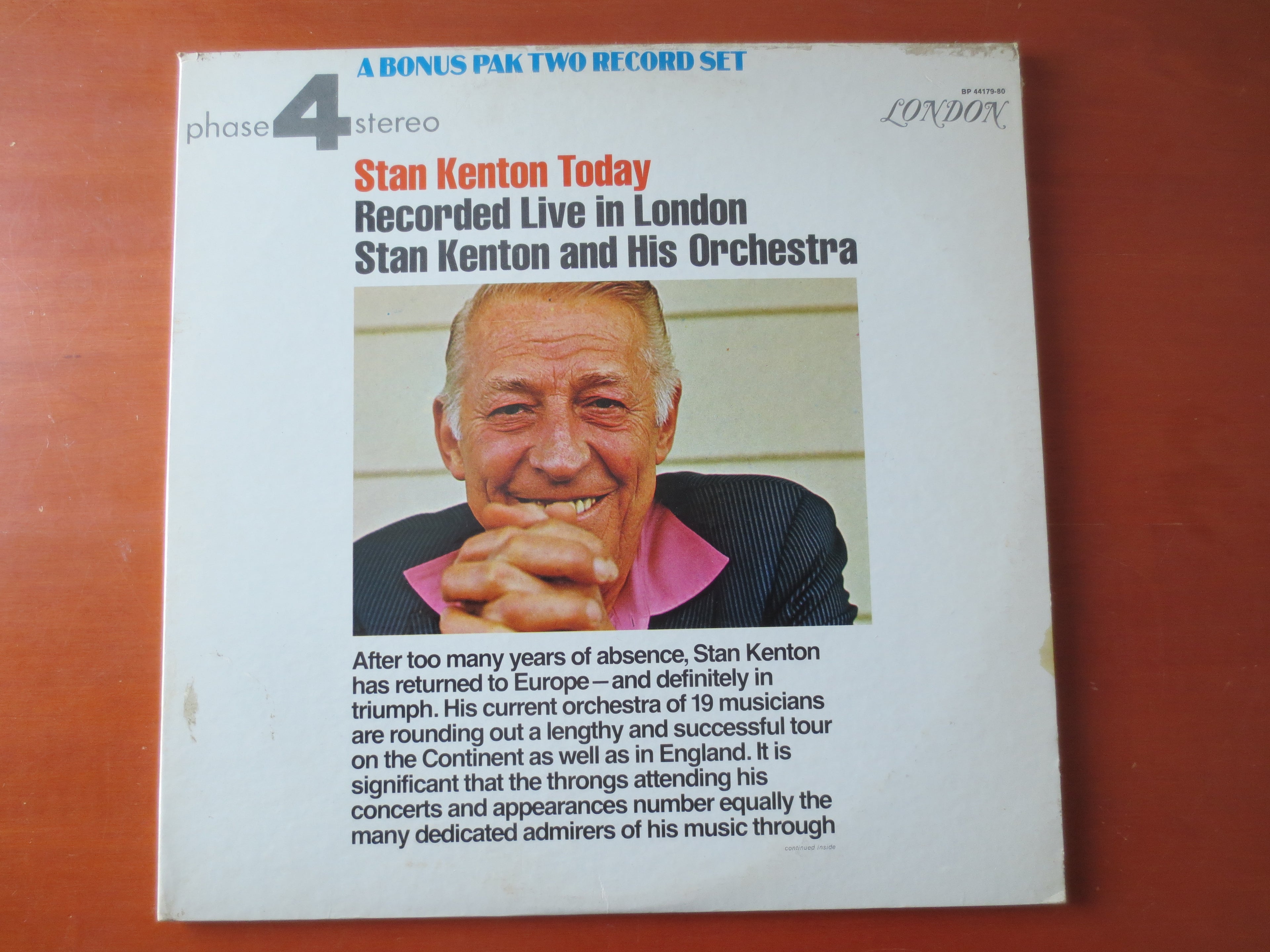 Stan Kenton – Today (1972) Vinyl 2xLP