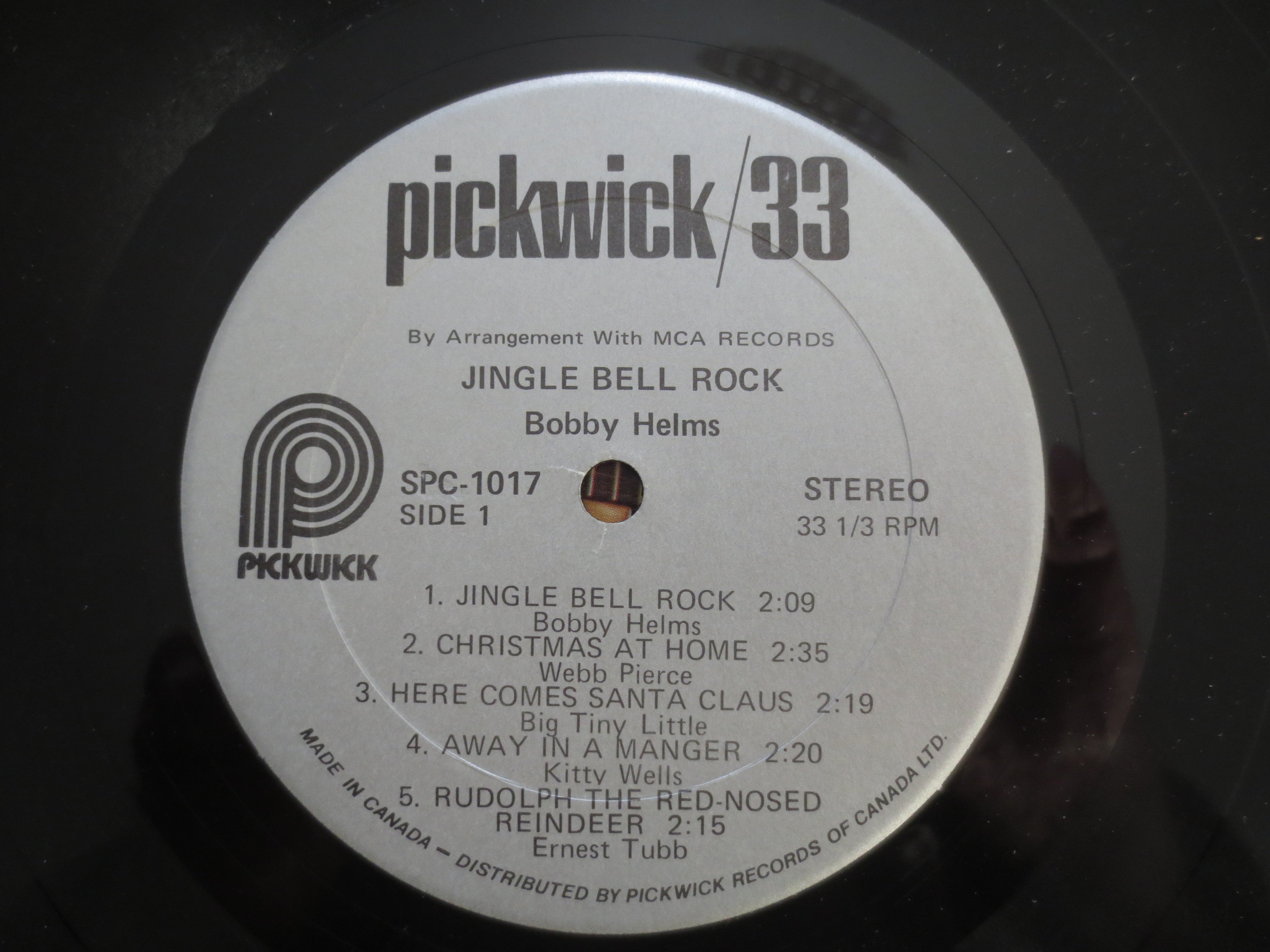 Jingle Bell Rock – Pickwick Records (1966) Vinyl LP