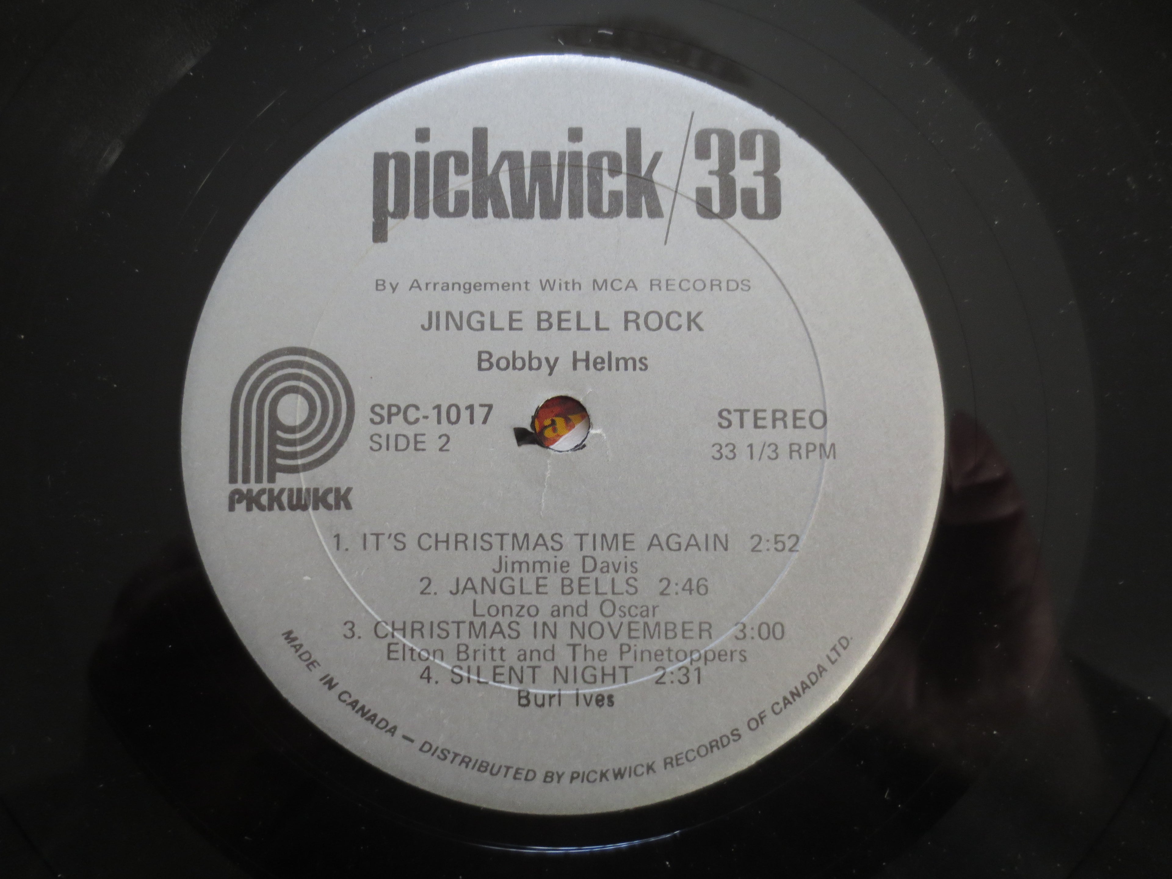 Jingle Bell Rock – Pickwick Records (1966) Vinyl LP