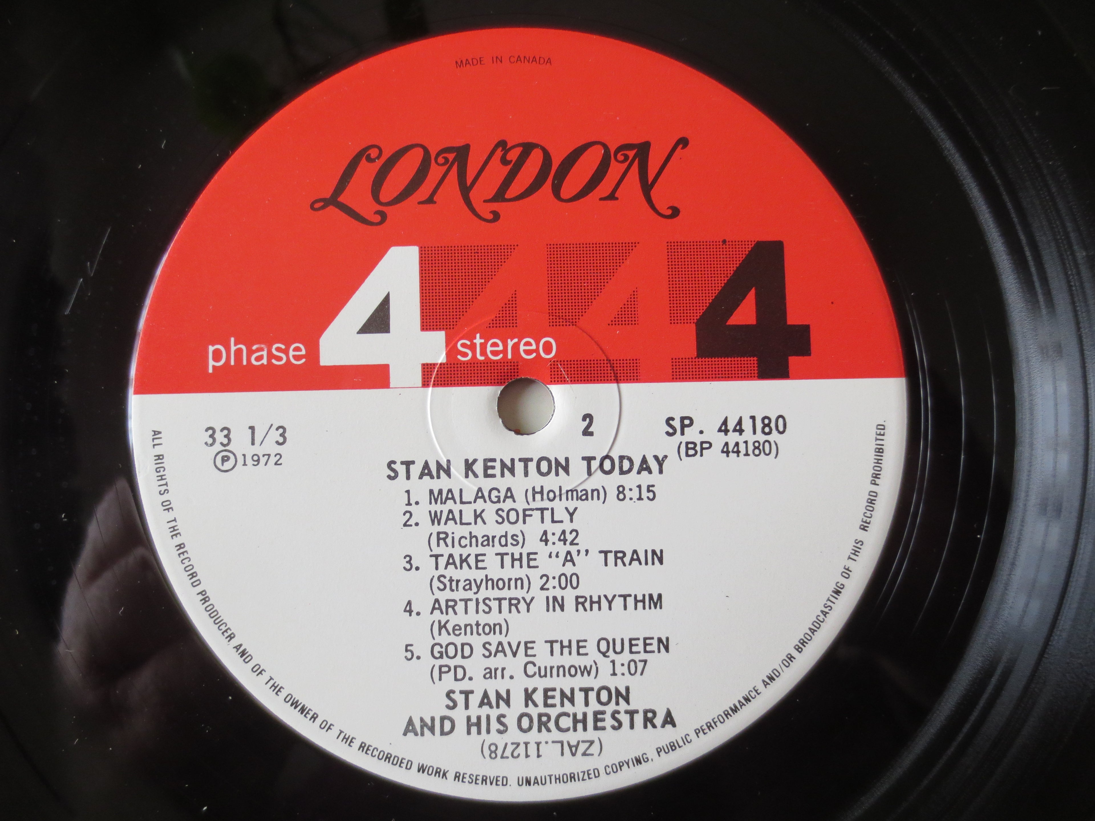 Stan Kenton – Today (1972) Vinyl 2xLP