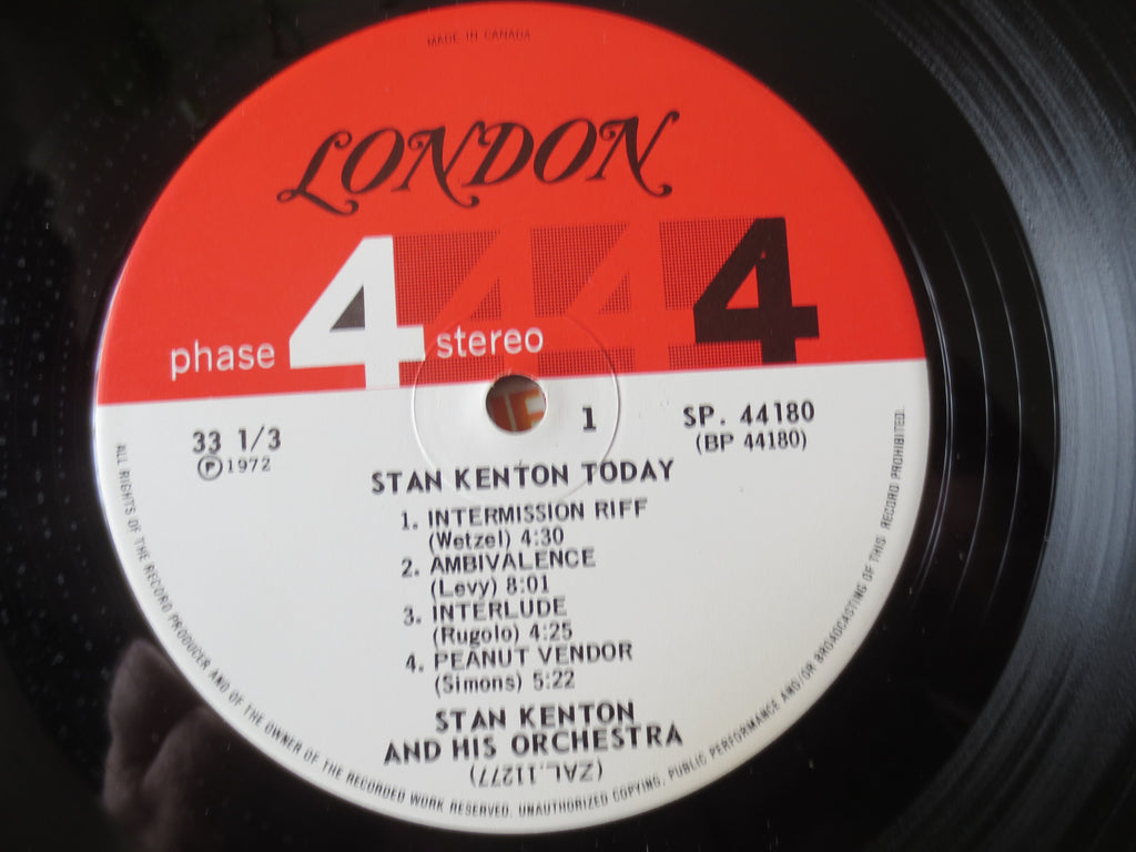 Stan Kenton – Today (1972) Vinyl 2xLP