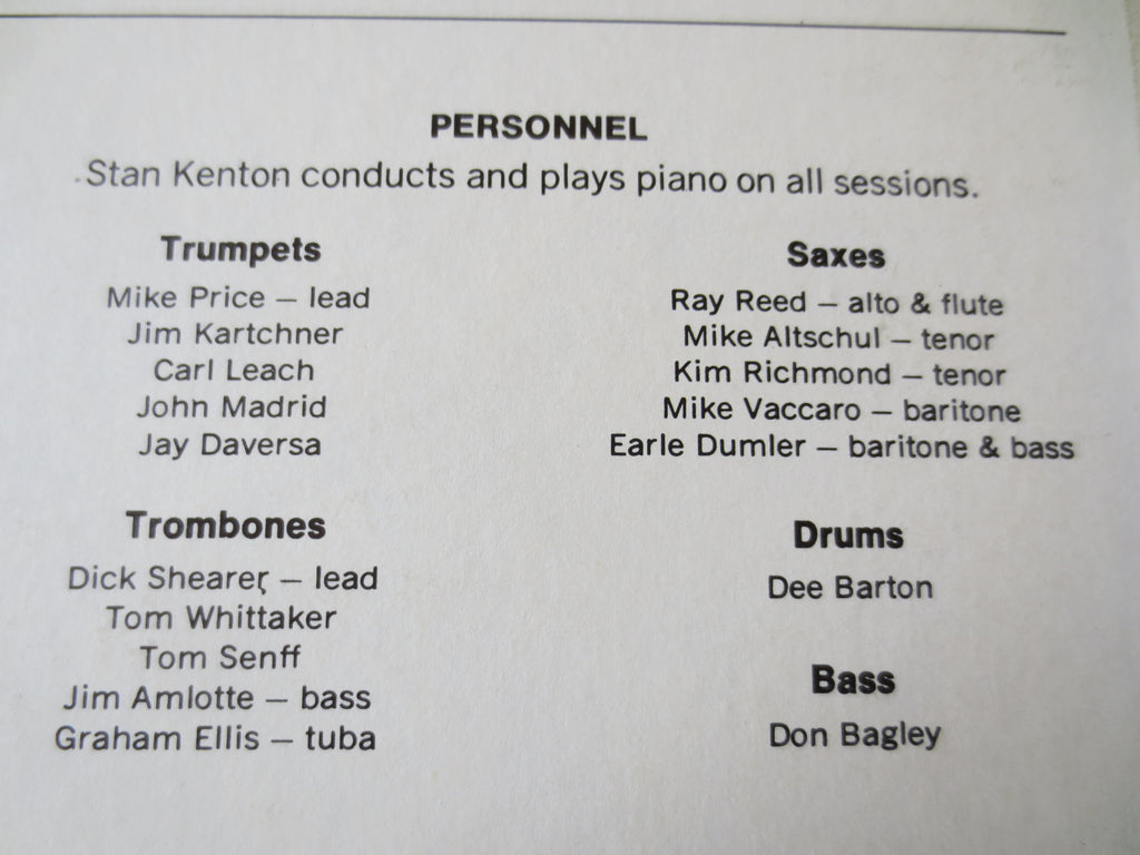 Stan Kenton – The Jazz Compositions of Dee Barton (1970) Vinyl LP