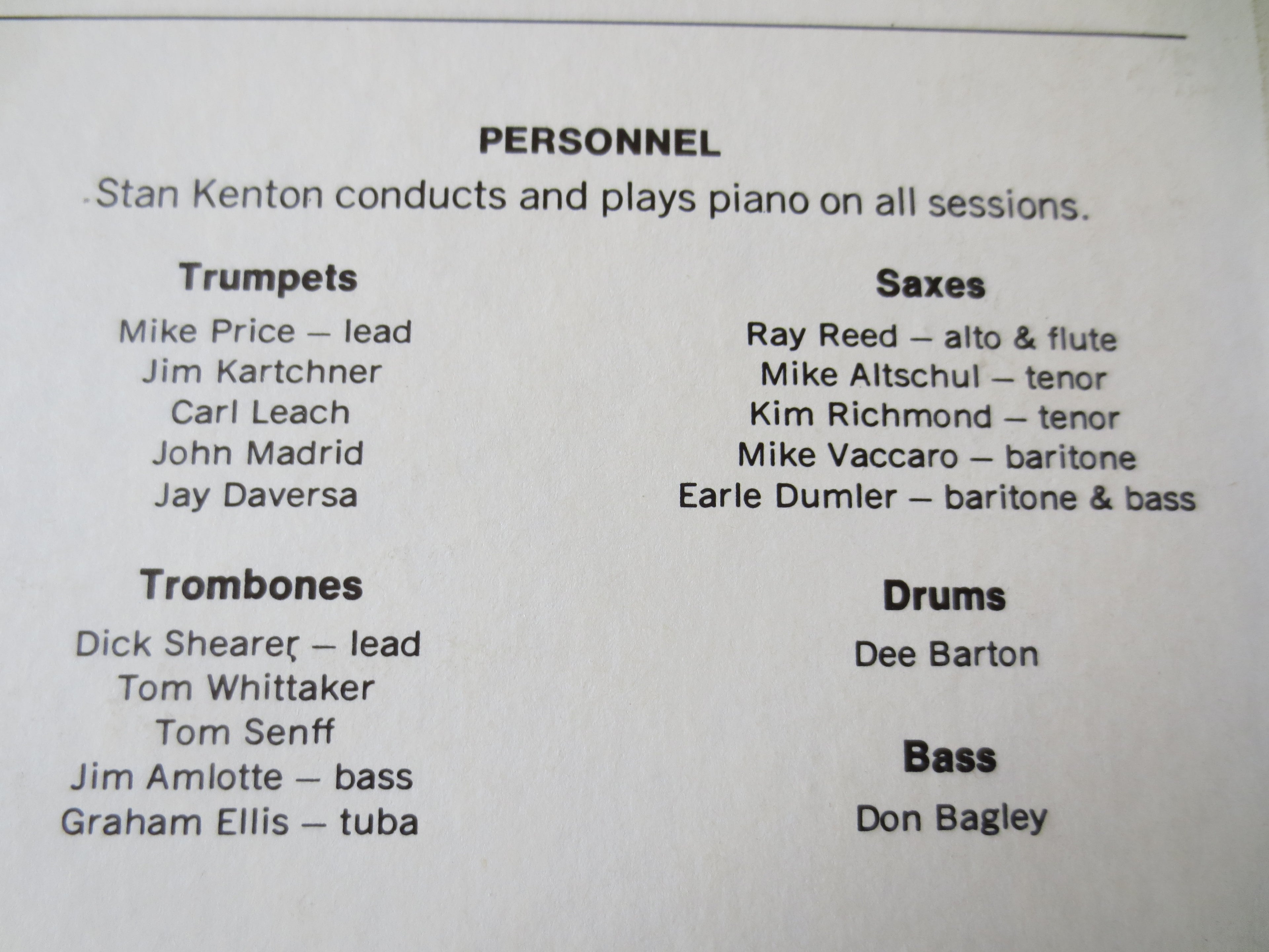 Stan Kenton – The Jazz Compositions of Dee Barton (1970) Vinyl LP