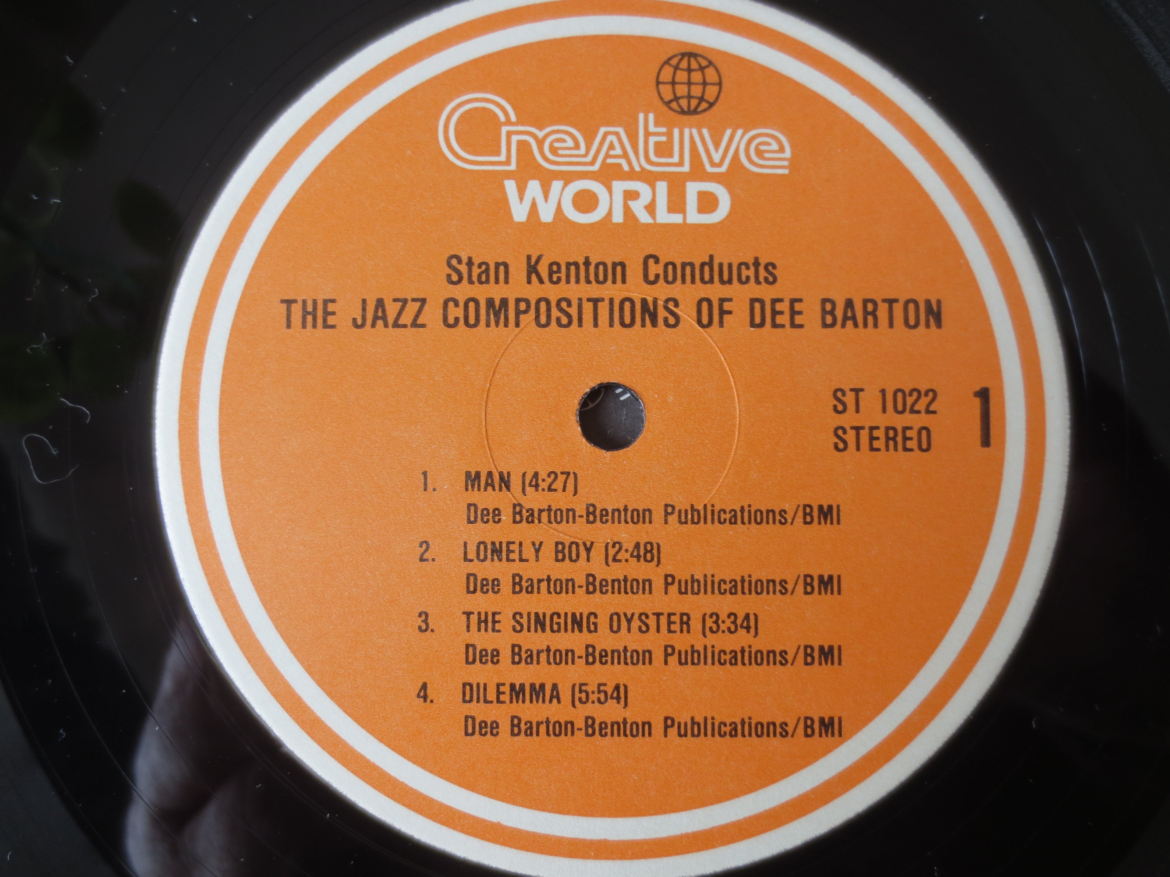 Stan Kenton – The Jazz Compositions of Dee Barton (1970) Vinyl LP